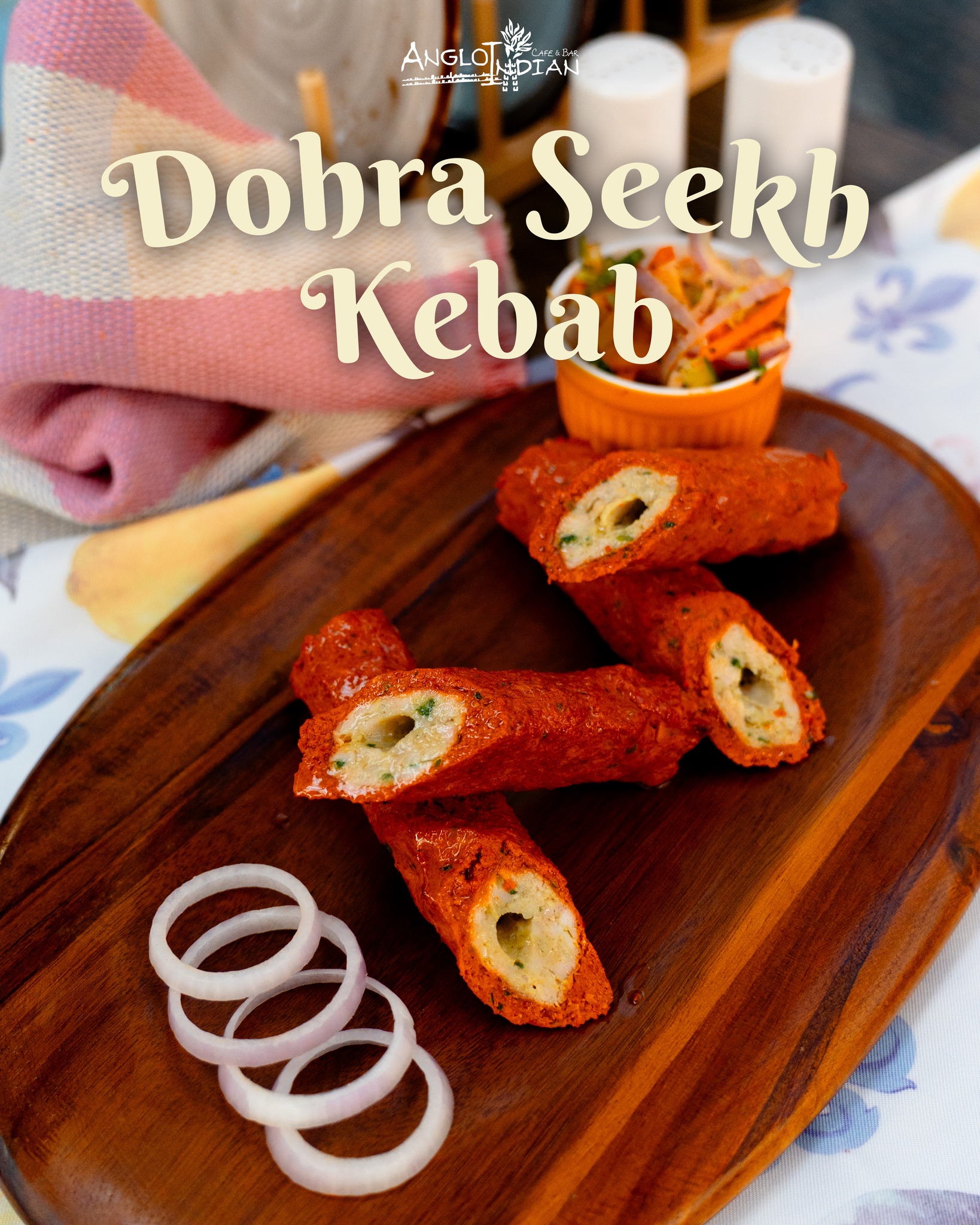 For the nights that call for something bold.
Lamb and chicken grilled together
with herbs and cheese — a perfect bite, every time.
Served only at CHIJMES. 🔥
—
Anglo Indian Cafe & Bar
📍 1 Shenton Way, #01-08, Singapore 068803
📞 6636 9411
📍 30 Victoria St, #01-13 CHIJMES, Singapore 187996
📞 6873 2750
📍 5 Straits View, #01-10 Marine One West Tower, Singapore 018935
📞 6284 2990