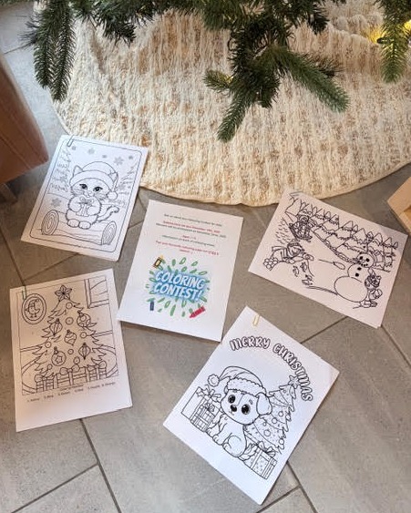 🎄 Happy Tuesday Blueberries 🎄
This year we would like to spread the Christmas joy by hosting a colouring contest for children in the area ages 1-12!
Please stop by the clinic, and grab a picture for your little one to complete!
Submissions due back on December 18th! We will announce the winner on Monday, December 22nd!
We will be displaying all of the wonderful artwork in our reception area!
Stay tuned to see what the prize will be!
Happy colouring kiddos! 🖍️
#blueberrycreekvet #Christmas2025 #community #perthontario #townofperth #kidsofperthontario #holidayspirit #christmascheer #petsofperthontario