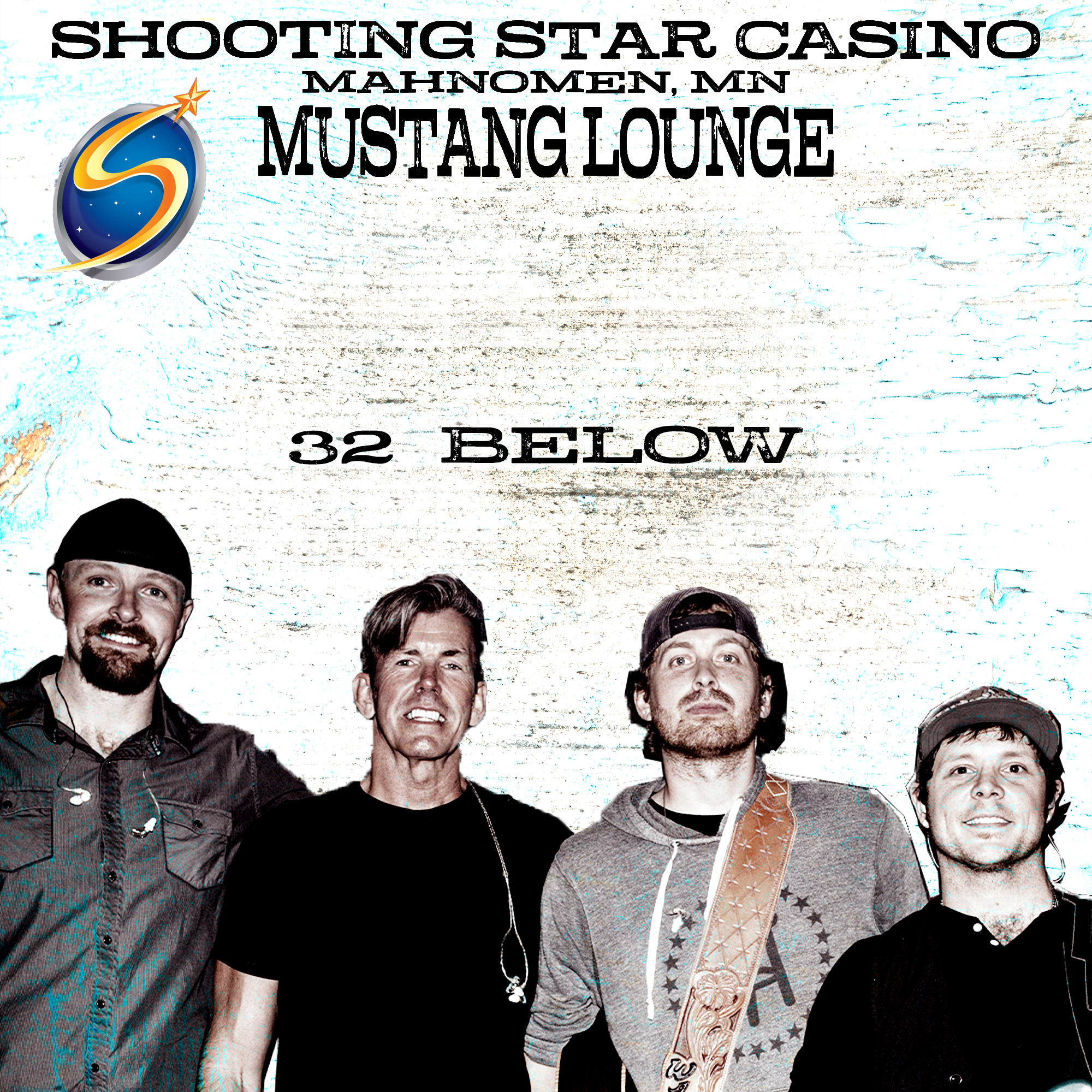 12/5/25 & 12/6/25 - Mustang Lounge in the Shooting Star Casino - Mahnomen, MN. Come shake off the cold and warm up with us. We will be performing two nights! It ain't cold unless its #32below. #winteriscoming #fargomusic #shootingstarcasino @shootingstarcasino