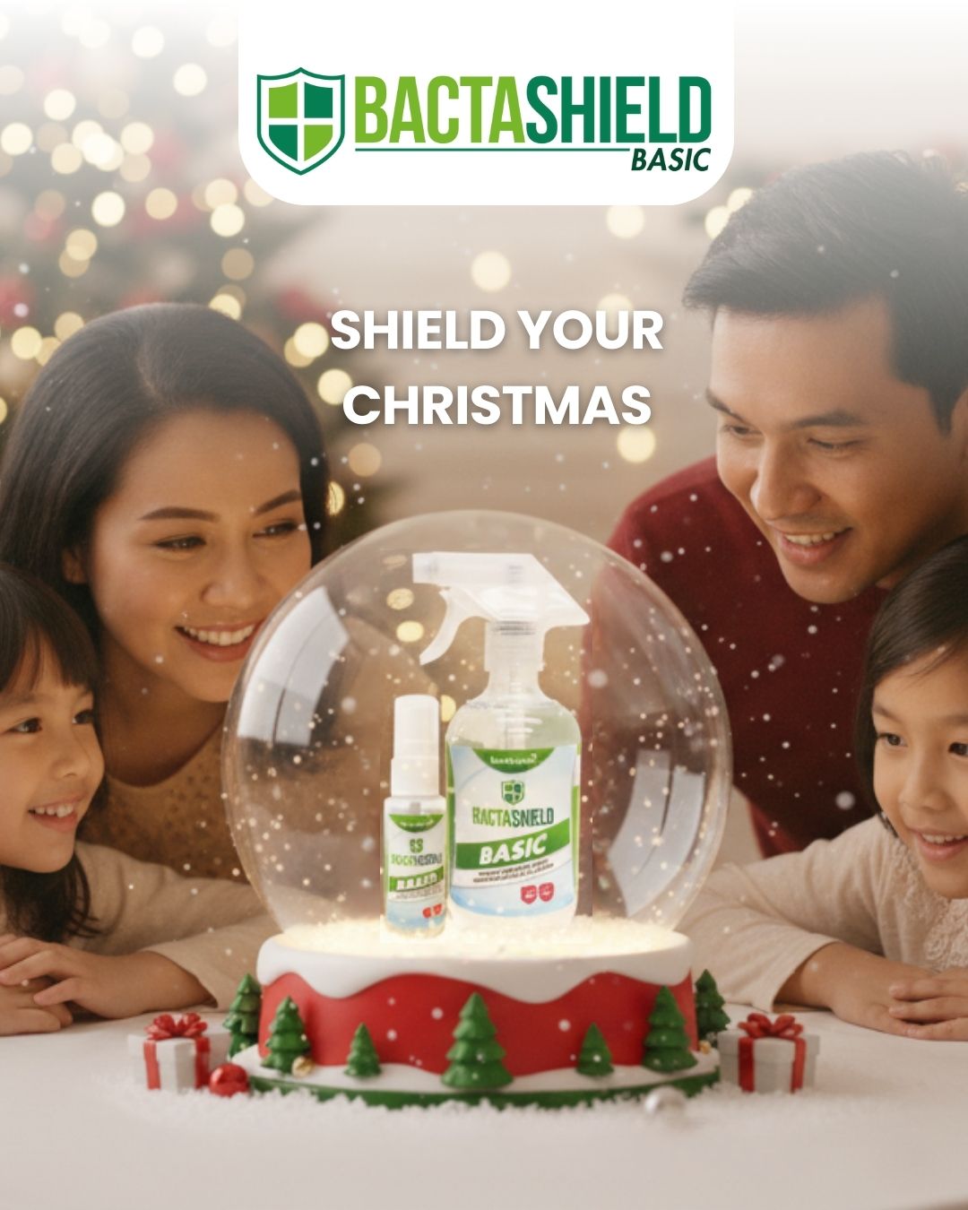During this holiday season we would like to wish you health and safety as we all spend the season together with the ones we love.
A very merry christmas and happy holidays from Bactakleen!🎄
#Bactakleen #Merrychristmas #bactasheild #togetherness #christmas