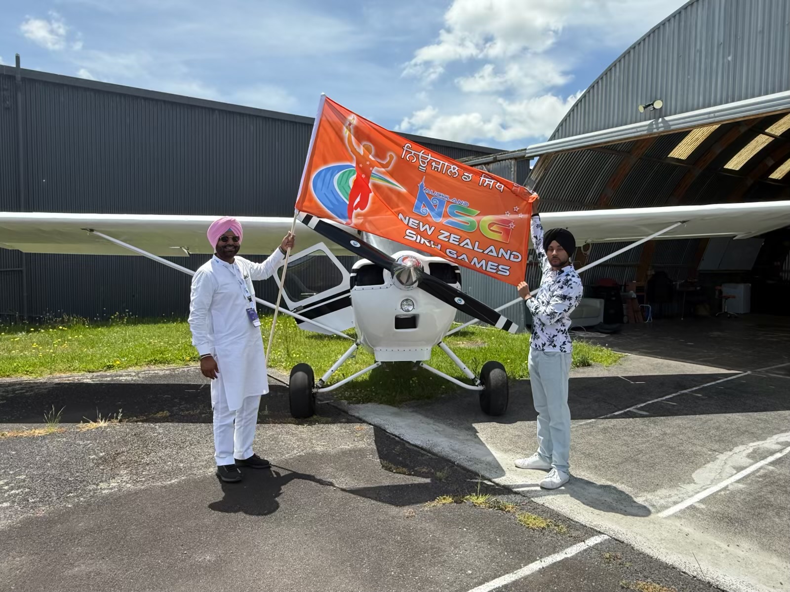 ✈️ LOOK TO THE SKY – NZ SIKH GAMES 2025 IS FLYING ACROSS THE TOWN!
A special surprise for everyone this weekend.
For two full days, a plane will be flying across the town carrying a huge banner proudly reading:
“NZ SIKH GAMES 2025”
As the Games kick off at Bruce Pulman Park, Takanini on 29 & 30 November 2025, the banner will be soaring above the community, spreading the excitement far and wide.
When you see it overhead, give it a wave.
The Games aren’t just on the ground this weekend… they’re in the sky too. 🙏🔥
#NZSikhGames2025 #SkyBanner #FlyingHigh #CommunityEvent #AucklandSouth #nsg #nzsikh #TogetherWeRise