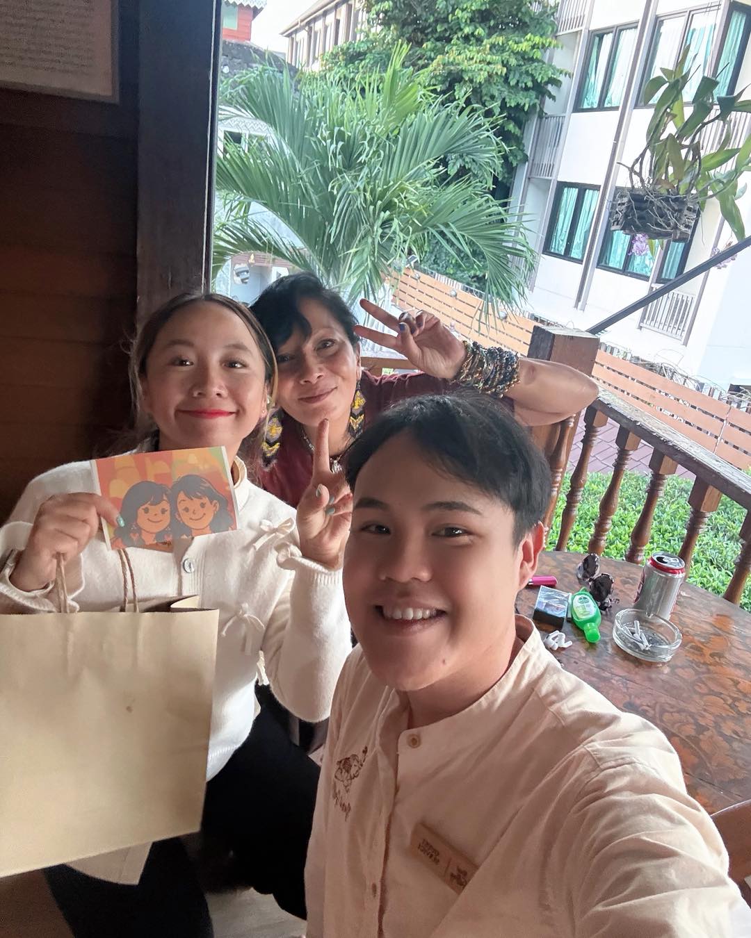We would like to thank Mimi Hosain from Australia.
for always thinking of us whenever she visits Chiang Mai.
This is already the 4th time she has stayed with us.
We are truly happy and grateful to have been able to take care of you throughout your stay.
We hope your trip was filled with joy, and we look forward to welcoming you back again.
If anyone would like to join our activity or stay with us, you can book directly through the contact details below:
📩 Book direct with us:
Tel: +66 93-490-0878
Email: info@burigallery.com
Website: www.burigallery.com
Facebook: Buri Gallery House
#BuriGallery #BuriGalleryHouse #ChiangMai #ChiangMaiExperience #ChiangMaiStay #ThailandTravel #BookDirect #ChiangMaiVibes #CozyStay