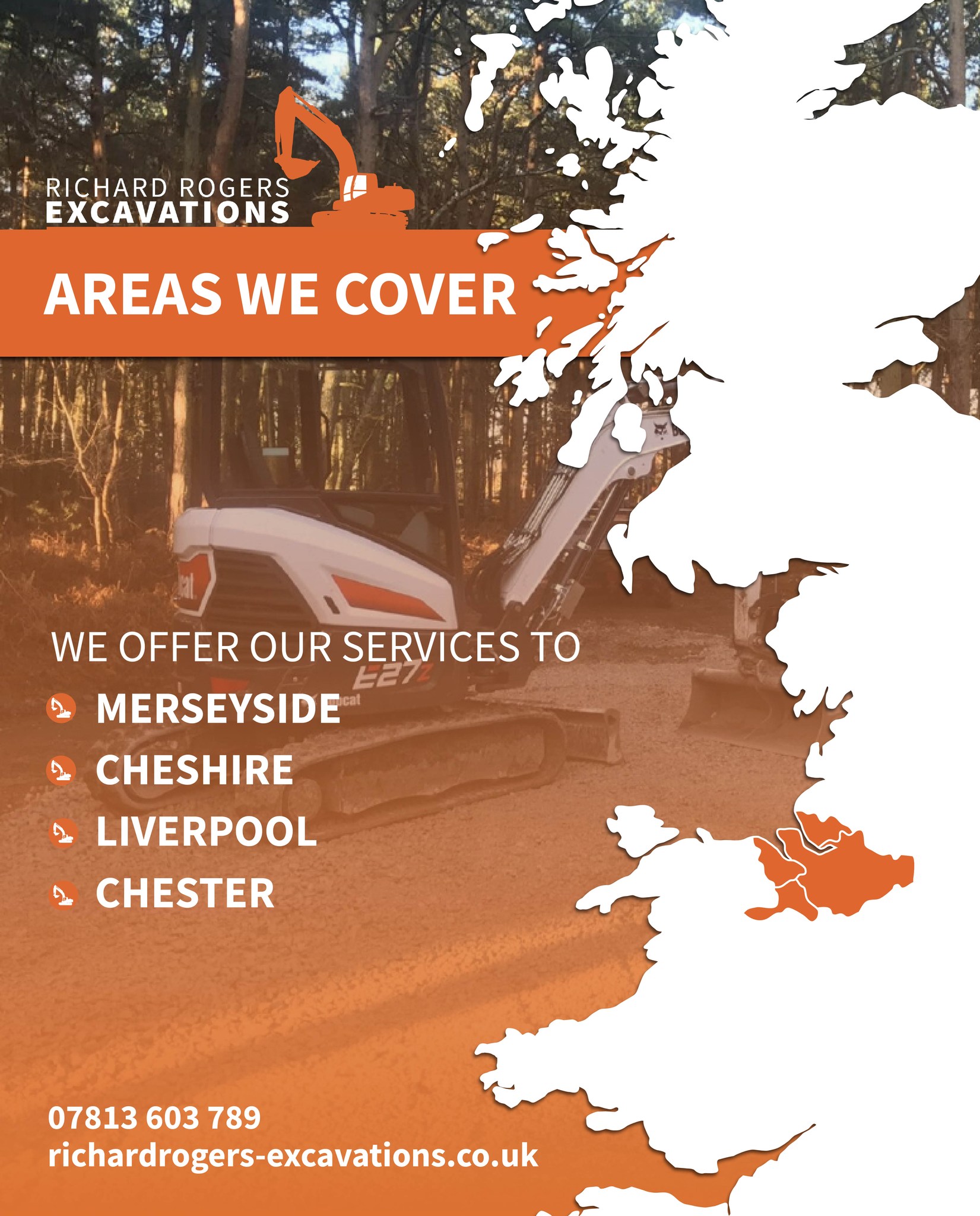 Proudly covering Wirral, Chester & surrounding areas ๐๐
For digger hire, groundwork, landscaping & more - weโre your local, reliable team.
Visit our website for more information on our services!
๐ https://www.richardrogers-excavations.co.uk/our-services
#Wirral #Chester #Groundworks #DiggerHire #RichardRogersExcavations