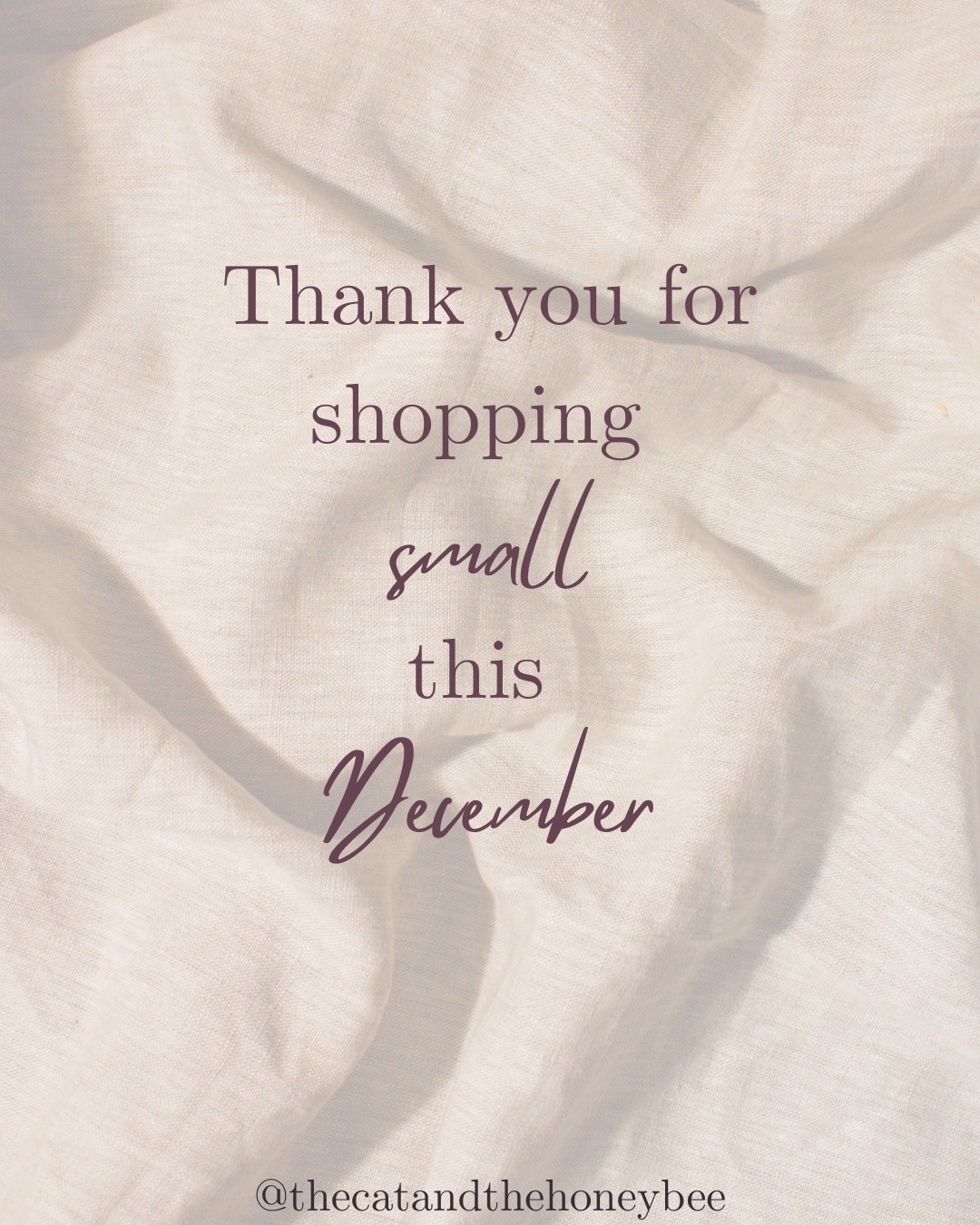 This is not just a thank you for shopping with us in December - but all year round.
Your support is SO valued, you have allowed us to grow and make exciting changes this year.
I can’t wait to show you what we’ve got planned for next year!
-
-
-
-
-
-
-
-
-
-
-
#thecatandthehoneybee #catandhoneybee #blessedandthankful #Christmas #LondonMarkets #LocalMakers #ArchwayMarket #shopsmallbusiness #shopsmall #shopsmalluk #gifts #luxurygifting #giftideas #treatyourself #womanowned #womanownedbusiness #localbusiness #handmadewithlove #blackgirlmagic #handmade