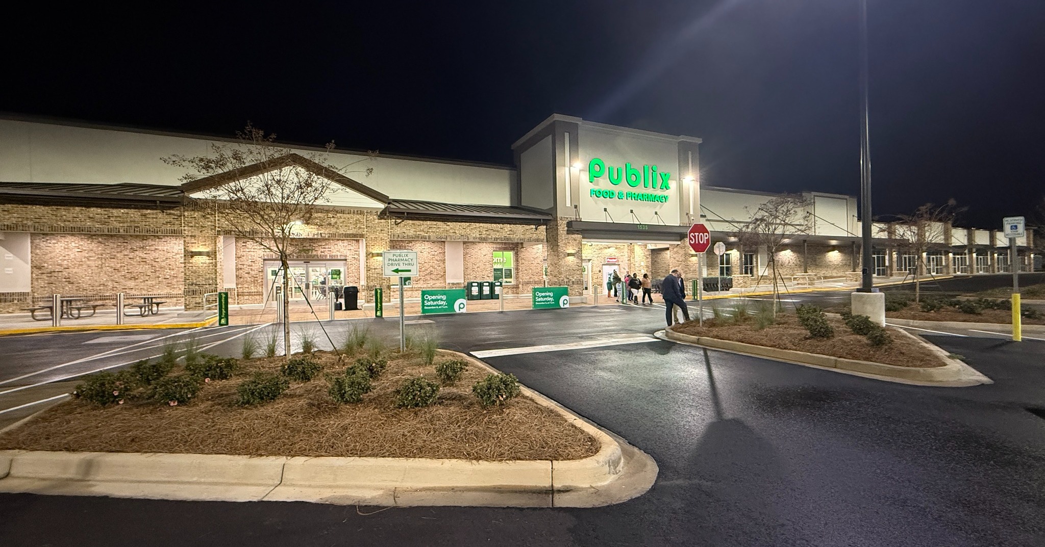 December 6th, 2025 marks the opening of the Village at Woodside Publix & Shops in Aiken, SC.
The store is located off of Silver Bluff Road in Aiken, South Carolina. The new 47,240 square foot Publix store anchors the center amongst restaurants and other stores.
Our own Katie Brochard has been running point for the facade design for the Publix Supermarket and inline shops of this project. Katie has worked on a number of Publix & Shops projects during her time at Hiscutt & Associates, Inc.