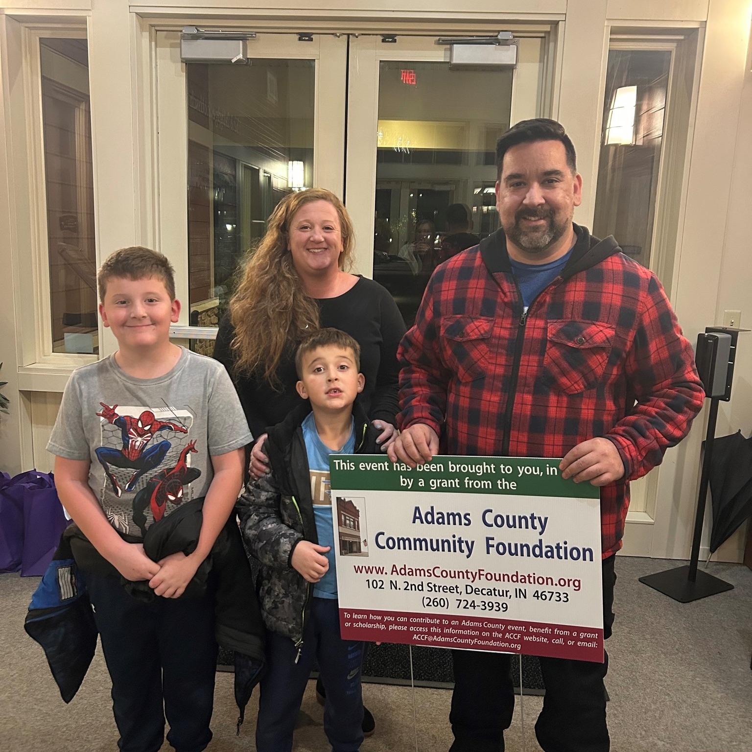 The ACCF recently awarded a grant to Erin's House for Grieving Children for Adams County Grief Support. Erin's House for Grieving Children provides comprehensive grief-focused, trauma- informed care for children, teens, and their families in NE Indiana. The grief support services provide children and youth support to go through the complex emotions and changes when someone they love dies as well as help them develop healthy coping methods to adjust to the unexpected challenges of life.
Debbie Meyer, Executive Director at the Erin's House for Grieving Children, expressed appreciation to the ACCF for this support which provided eleven Adams County children grief support. Cathy Stucky, ACCF BoD and grants committee co-chair noted that the ACCF is pleased to be able to support Erin's House for Adams County residents and the surrounding counties.
This ACCF grant was made possible through the First Presbyterian Church Charity fund, Robert Eugene & Sandra Butcher, and Lion's Club of Pleasant Mills Community Enrichment Funds.