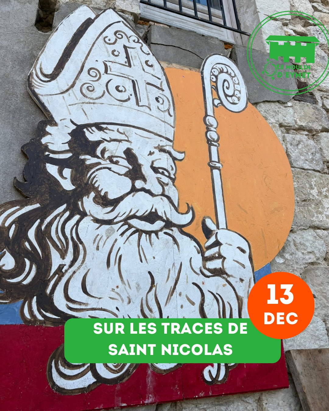 Venez passer un moment avec nous ce samedi :
🎄15h : visite guidée par Carolus
🎄15h-18h : atelier créatif de Noel
🎄16h-18h : atelier biscuit de Noel et goûter partagé
(accès libre et participation libre aux frais)