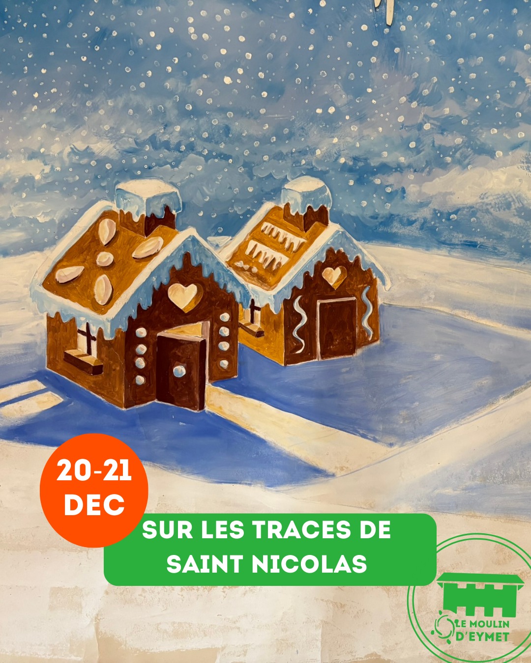 Dernières visites de l'exposition :
Samedi
✨15h - visite guidée de l'expo par Carolus
✨15-18h - atelier créatif de Noel
✨16h-18h - atelier biscuit rennes de Noel et goûter partagé
Dimanche
✨ 15h- visite de fin d'exposition par Carolus
✨16h-18h - contes, vidéo, tombola et goûter d'adieux de Saint-Nicolas
(accès libre et participation libre aux frais)