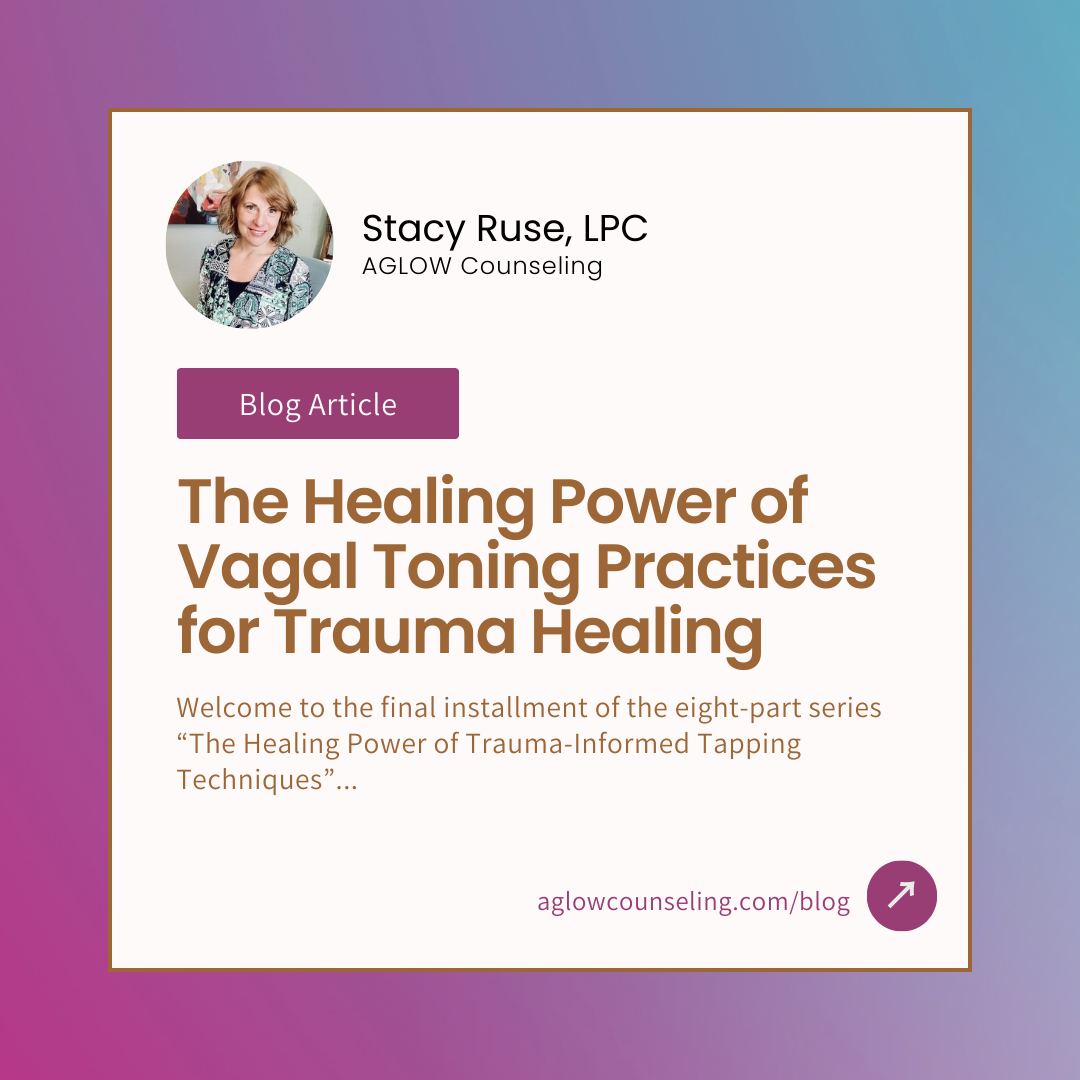 Unlock the healing power of your vagus nerve! ✨
Discover Vagal toning techniques that activate your body's innate wisdom for calm and safety in our article, “The Healing Power of Vagal Toning Practices for Trauma Healing.”
It's an integrative approach that combines ancient wisdom with modern science to balance your nervous system, enhance emotional regulation, and support trauma recovery.
👉 Read the full article at the link in my bio!
#VagalToning #TraumaHealing #NervousSystemRegulation #PolyvagalTheory #SomaticHealing #MindBodySpirit #AglowCounseling