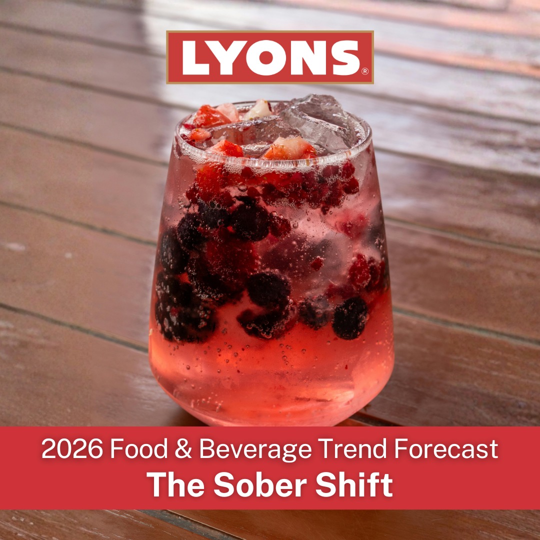 In 2026, consumers will continue to seek drinks and cocktails that deliver flavor, wellness, and intention but without the alcohol. Brands are responding with natural ingredients, lower sugar, fruit-forward profiles and craft-inspired, alcohol-free formats. We look forward to continuing the conversation as these shifts take shape. Click on the link in our bio to view the entire 2026 Food & Beverage Trend Forecast.