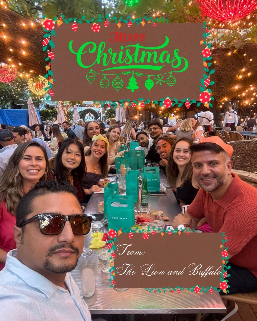 Merry Lion 🦁 and Buffalo 🦬 Christmas!!!!!! 🎄
Mega Staff Party 🎉 this week at The Oaks Hotel in Neutral Bay 🍽️ — we munched on some delicious food 😋 almost as good as a specific café ☕ located at 203 Malabar Rd, South Coogee NSW 2034 📍. Neutral Bay is really far away so I suggest you go there instead 😅
It’s been a big year ✨ with lots of changes already and more coming 🚀, but we’re lucky to be working with some amazing people 🤍 — above everything else, genuine and beautiful people 🫶
#MerryChristmas #StaffParty #TeamCelebration #Grateful #EndOfYearVibes #GoodPeople #WorkFamily #CheersToThat