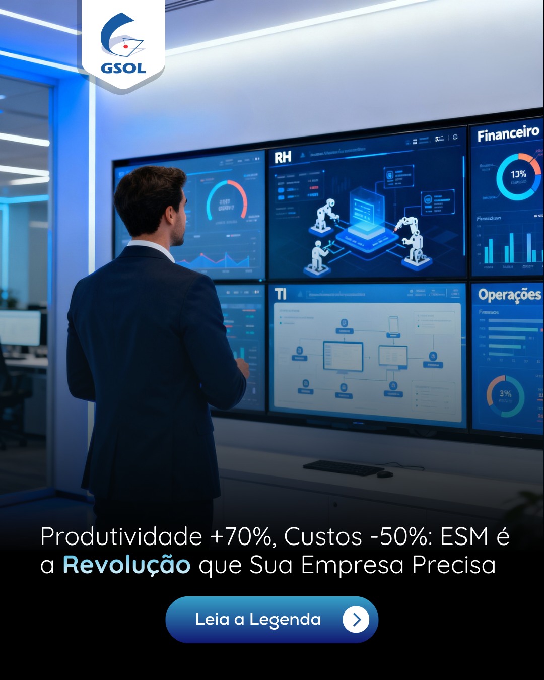 🎯 Seus Departamentos Trabalham em Silos? ESM Integra Tudo e Aumenta Produtividade em 70% 🚀
Seus departamentos não se comunicam. RH pede algo para TI que demora semanas. Financeiro quer relatórios que ninguém consegue gerar. Caos total. 😤
A realidade é que 85% das empresas ainda trabalham com processos desconectados. Cada departamento usa seu próprio sistema, seus próprios processos. Resultado? Retrabalho constante, falta de visibilidade, custos altos, equipes frustradas. Mas existe solução. ESM (Enterprise Service Management) conecta toda a empresa. Um único sistema para RH, Financeiro, Operações, TI. Automação inteligente, fluxos integrados, relatórios unificados. Empresas que implementaram ESM aumentam produtividade em 70%, reduzem custos operacionais em 50% e economizam `R$ 600 mil` por ano. Seus concorrentes já estão integrados. 💰
A GSOL oferece ESM completo com integração de todos os departamentos, automação de processos, suporte 24/7 e implementação rápida. Conecte sua empresa, aumente eficiência e reduza custos. Trabalhe como uma máquina bem oleada. 💪
Clique no link da bio e saiba mais: @gsol.solutions
📞 (21) 3232-7000
📧 comercial@gsol.com.br
#ESM #GestãoDeServiços #IntegracãoEmpresarial #AutomaçãoDeProcessos #GSOL #TransformaçãoDigital #SoluçõesEmTI #EficiênciaOperacional #SucessoEmpresarial #ProcessosIntegrados #InovaçãoTecnológica #GestãoEmpresarial #DigitalTransformation #OptimizaçãoDeProcessos #BusinessExcellence