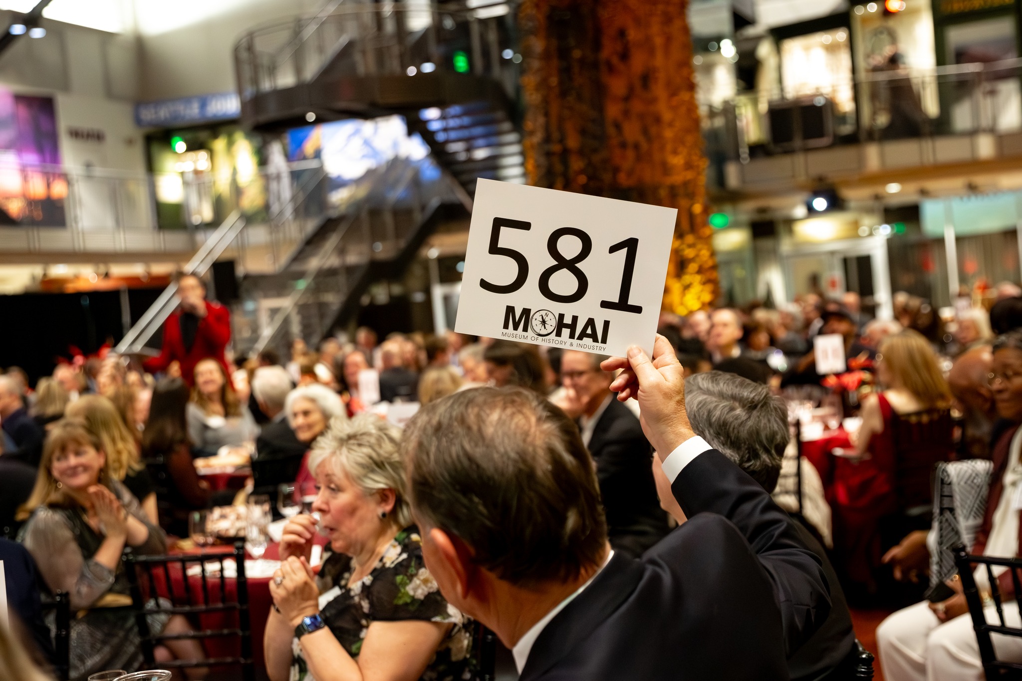 What an extraordinary night at the MOHAI Gala. ✨
Celebrating MOHAI’s 40th Annual Gala inside their own museum made the evening feel especially meaningful. Surrounded by the stories, artifacts, and history they work so hard to preserve, guests were reminded of just how essential this institution is to our region.
We were honored to help bring this milestone celebration to life in such an iconic space.
#gfsevents #MOHAI #nonprofit #nonprofitfundraising
@mohaiseattle
�Auctioneer: @frednorthupjr
Emcee: @tiernanmadorno
Caterer: @foodzcatering
AV: Hardcastle AV
Photographer: Nikki Womack Photography
Decor: @cortpartyrental
Centerpieces: @stadiumflowers