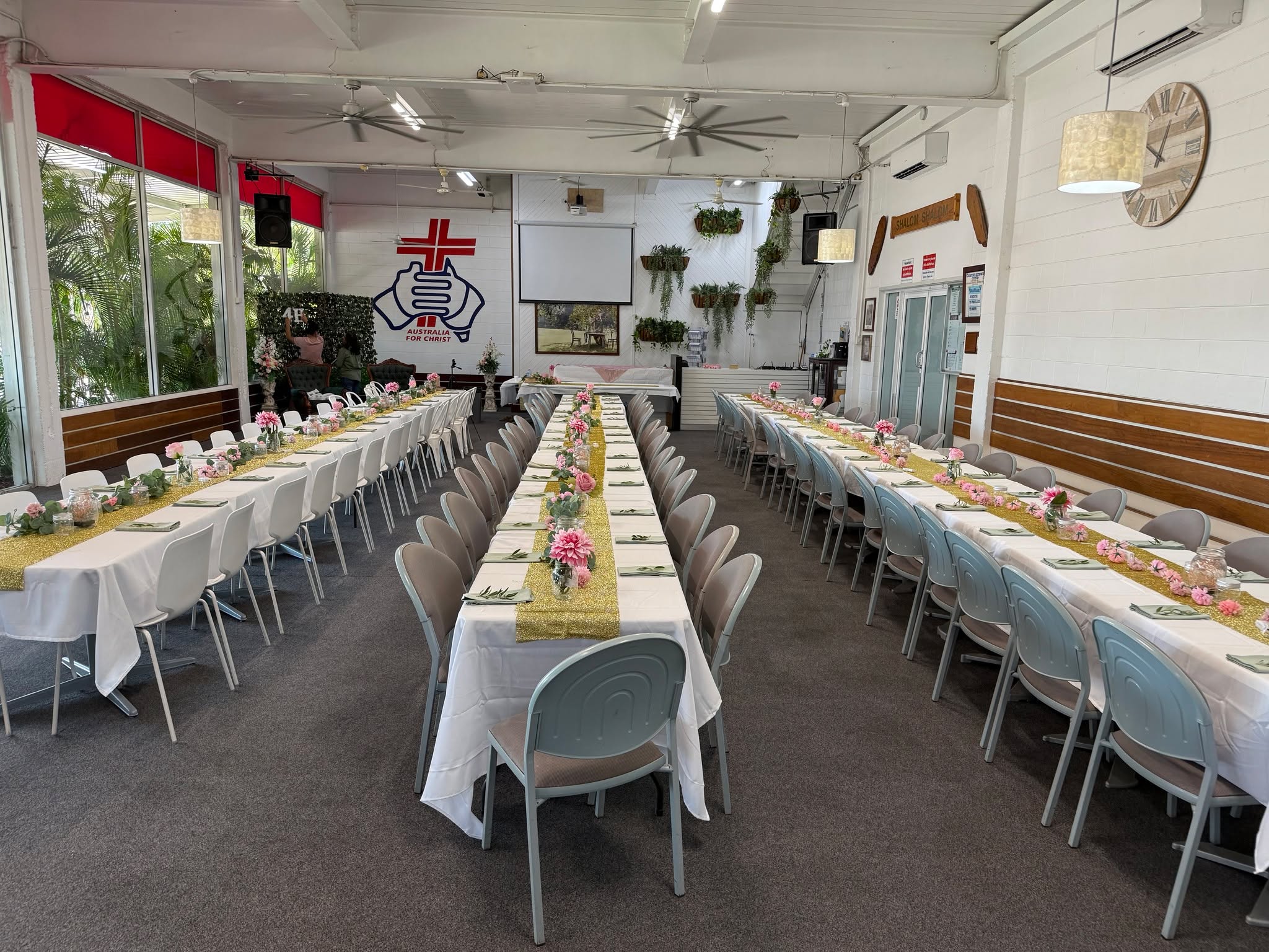 There is such a beautiful night prepared for our ladies tonight who have all worked so hard throughout the year in supporting all of our church activities.
We're rewarding them from ages 16 and up with a lovely dinner, and we're excited for them to share this wonderful evening together!