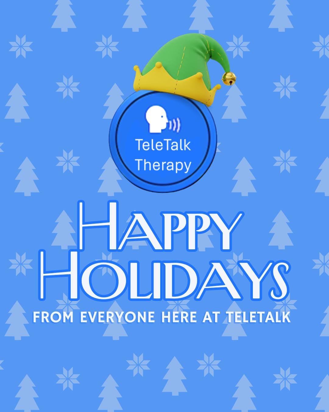 As the year comes to a close, we’re filled with gratitude for our incredible students, families, and school partners. Happy Holidays from everyone at TeleTalk Therapy.
#LanguageDevelopment #SpeechTherapy #LanguageLearning