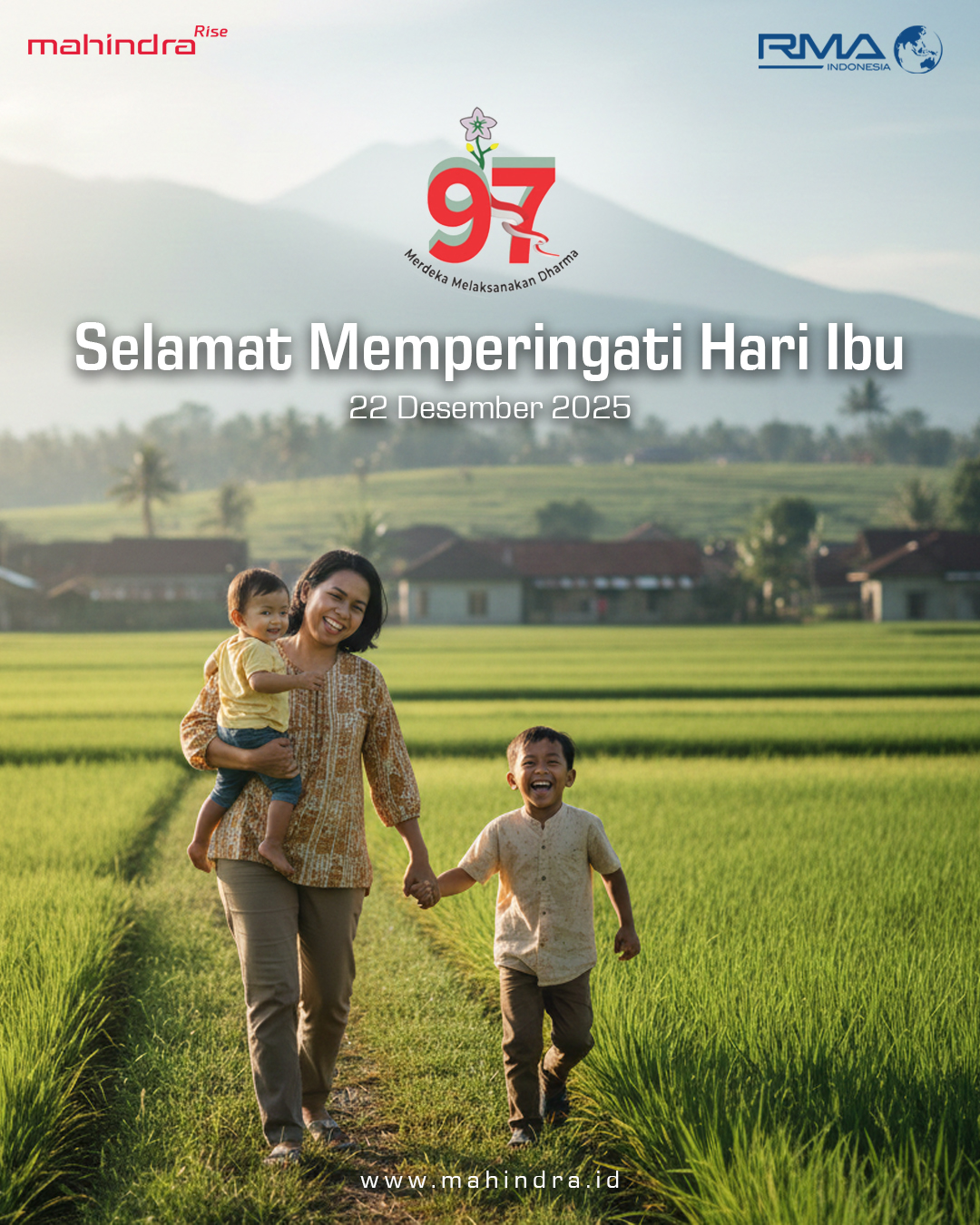 Di setiap senyum dan genggaman tangan ibu, ada doa dan harapan untuk masa depan yang lebih baik. Terima kasih atas cinta, ketulusan, dan pengorbanan yang tak pernah berhenti. Selamat Hari Ibu untuk semua perempuan hebat Indonesia yang menumbuhkan kehidupan dengan tanggung jawab dan cinta.
.
#hariibu2025 #hariibu #hariibunasional #MahindraScorpio #PikUpKeren #MahindraIndonesia #YourPartnerInSuccess #RMAIndonesia #mahindra4x4 #mining #plantation #farming #miningindonesia #minerals #coal #tambang #sobatenergi #ESDM #miningexpo #agriculture #agriculturelife #tipsandtrick #pertanian #perkebunan #pertambangan #fleet #fleetrental #rentalfleet #pickuprental