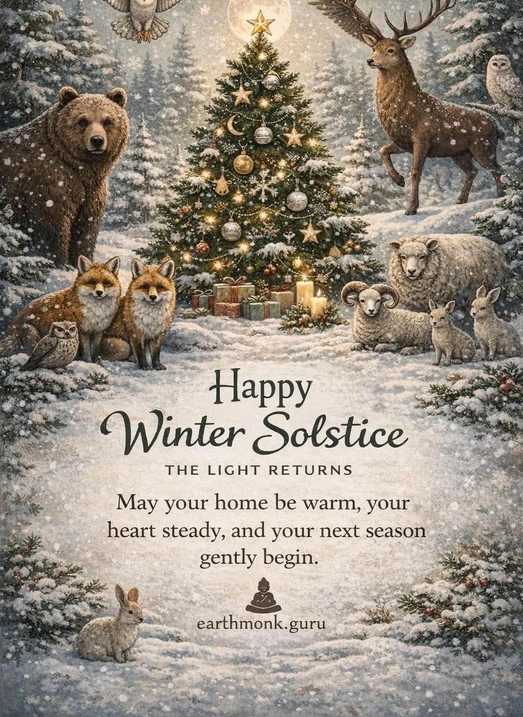 Wishing everyone a peaceful Winter Solstice🎄🌅