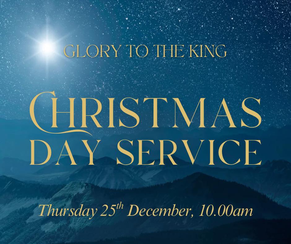 Join us this Christmas to celebrate the birth of our King 👑. Service is at 10am, followed by a shared lunch.
Looking forward to seeing you then!