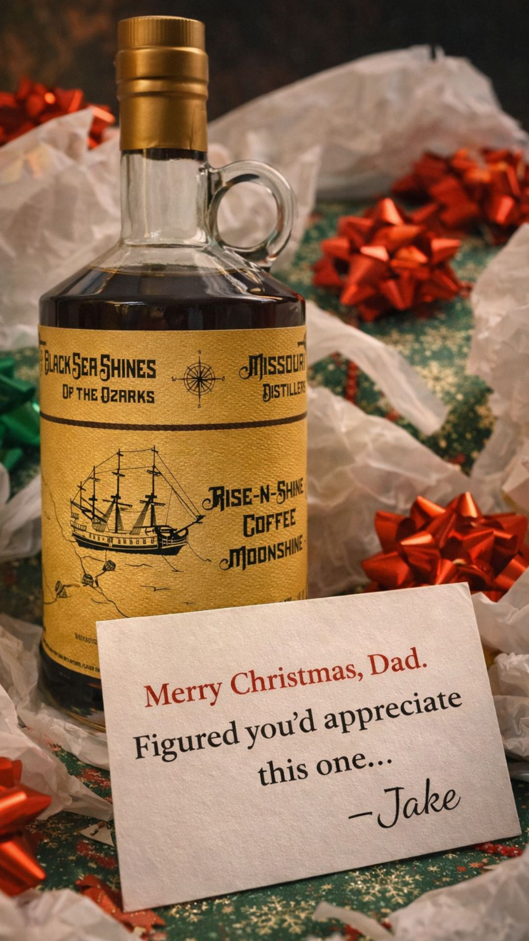 Some gifts are loud. Some are thoughtful.
And some say, “Yeah… I knew you’d get this.”
Crafted in the Ozarks for people who don’t need the hype—just the good stuff. ☕🥃
www.blackseashines.com
#RealWhiskey
#OzarkWhiskey
#MissouriDistillery
#CraftDistilled
#BlackSeaShines
#EurekaSprings
#BransonMO