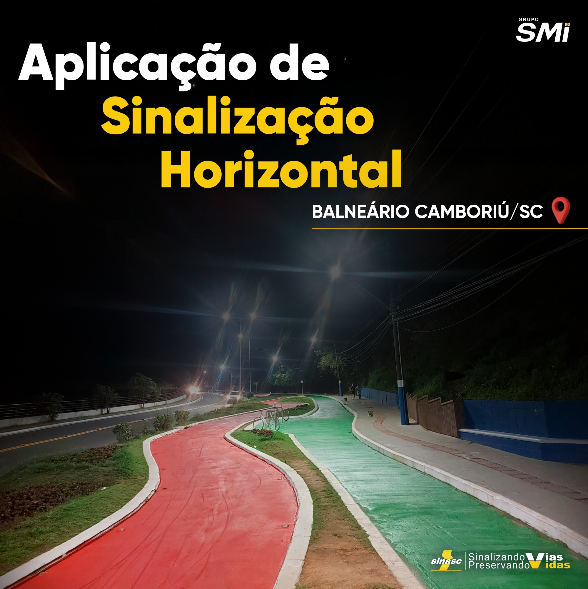 A Sinasc realizou a aplicação de sinalização viária horizontal na Estrada da Rainha, em Balneário Camboriú (SC), utilizando tinta acrílica à base de solvente da ICDVias.com.br, em conformidade com a ABNT NBR 11862. Um serviço executado com padrão técnico, garantindo mais visibilidade, durabilidade e segurança viária.
#Sinasc #ICDVias #SinalizaçãoViária #BalneárioCamboriú #InfraestruturaUrbana #MobilidadeUrbana #SegurançaNoTrânsito #obraviária