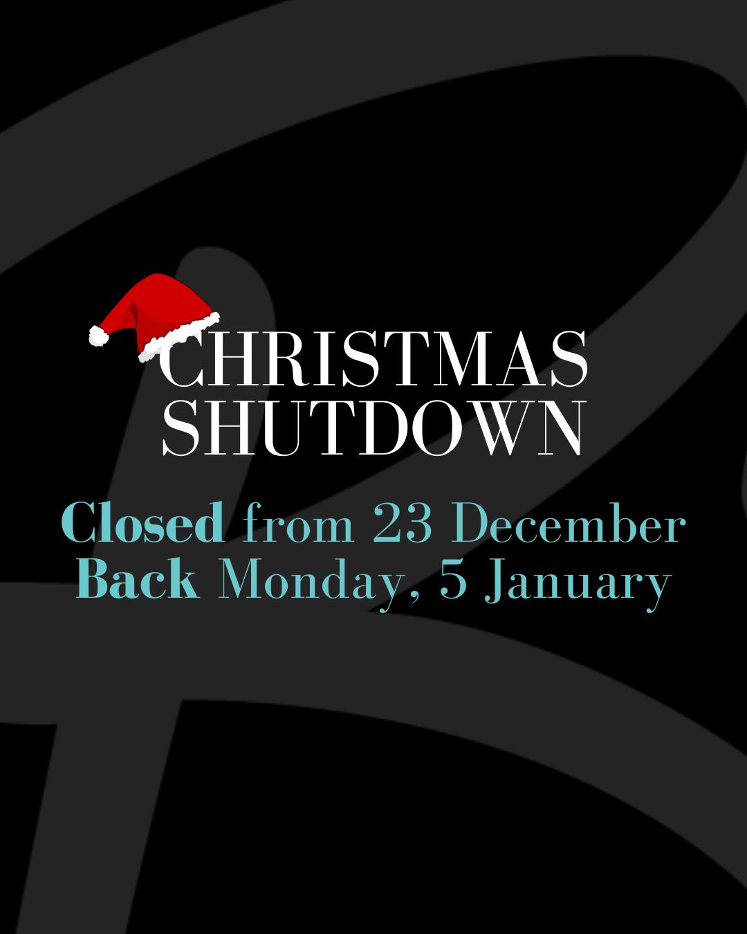 🎄 Christmas Shutdown Notice 🎄
As the year wraps up, our team will be taking a short break to recharge for 2026.
Rogers Construction Group will be closed from Tuesday 23 December (last working day) and will reopen on Monday 5 January 2026.
Thank you to our clients, partners and collaborators for a big year. We appreciate your support and look forward to getting back to it in the new year.
Wishing everyone a safe and happy Christmas and New Year.