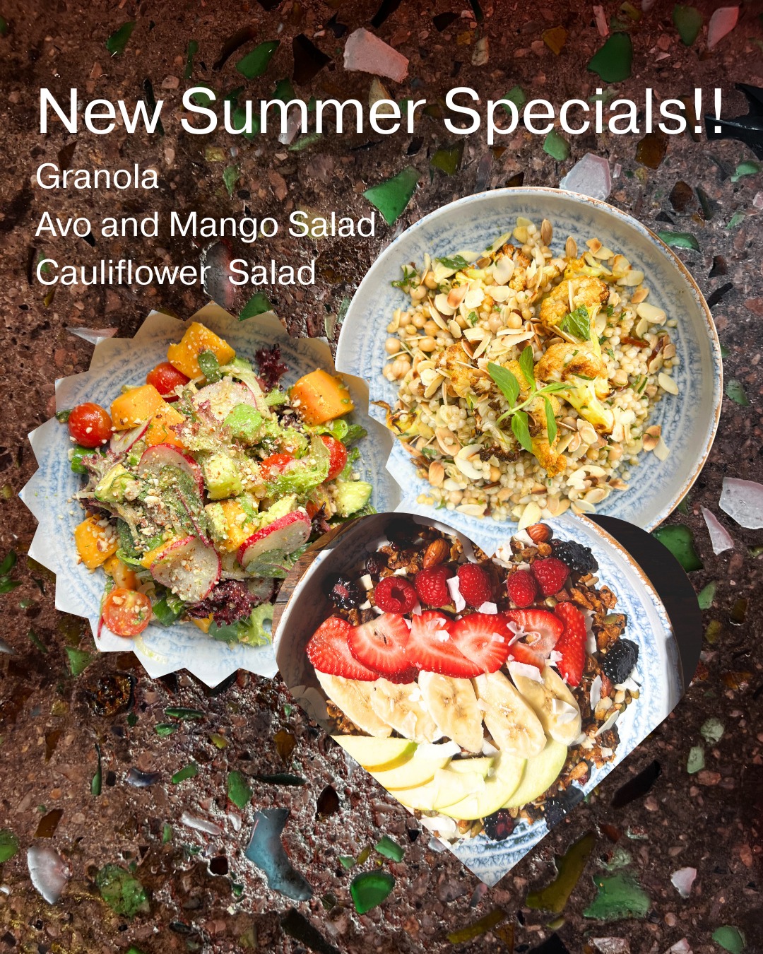 Merry Christmas 🎄, Happy Holidays ✨, etc ,etc, etc!!
For your summer season ☀️ we are adding some fresh bowls 🥗 to our menu — you’re welcome.
I give my personal seal of approval to all of these — our master chef has been cooking up these recipes and struck gold.
Treat yourself. You deserve it.
#SummerMenu #FreshBowls #HolidayVibes #FoodWithLove #ChefApproved #TreatYourself #GoodEats