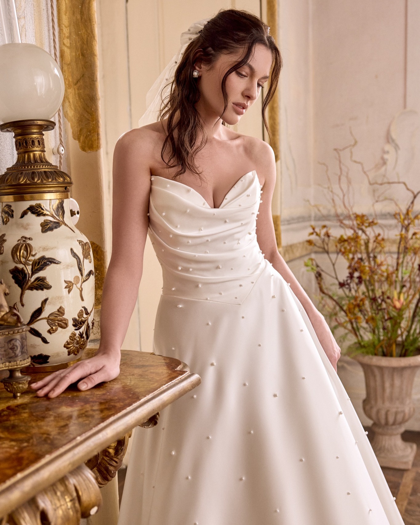 new dress for a new year? we are all about it! we think it's time you officially meet miss. lizzie by @justinalexander