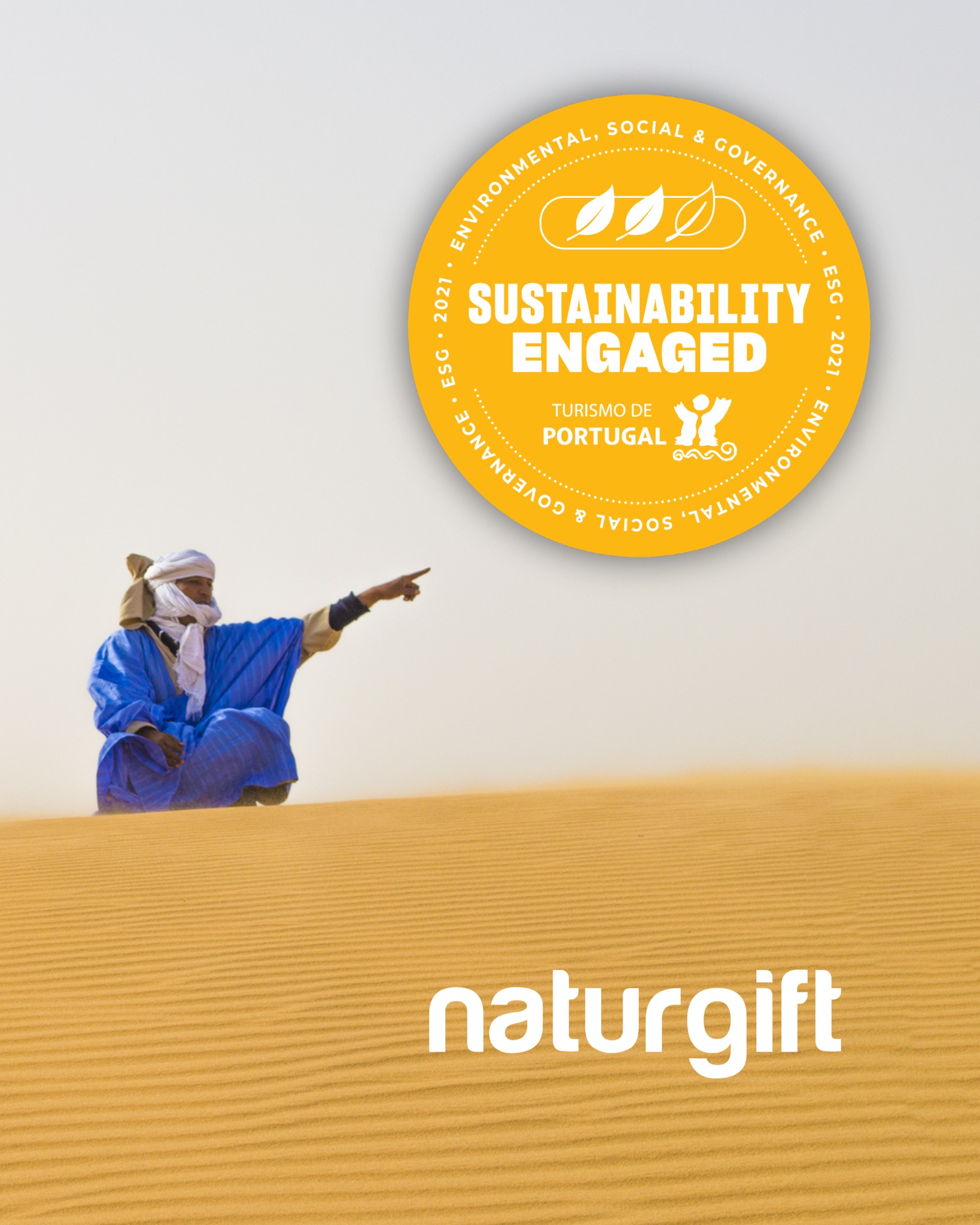 A 𝗡𝗮𝘁𝘂𝗿𝗴𝗶𝗳𝘁, marca da @@go_latitudelongitude, foi distinguida com o selo 𝗦𝘂𝘀𝘁𝗮𝗶𝗻𝗮𝗯𝗶𝗹𝗶𝘁𝘆 𝗘𝗻𝗴𝗮𝗴𝗲𝗱, um reconhecimento do @visitportugal que confirma o nosso compromisso com práticas de sustentabilidade nas viagens e expedições que promovemos. Viajar com consciência, respeitando a natureza e as comunidades locais, é parte essencial do nosso propósito.
#Naturgift #LatAndLong #SustainabilityEngaged #TurismoSustentável #viagensresponsáveis #Portugal