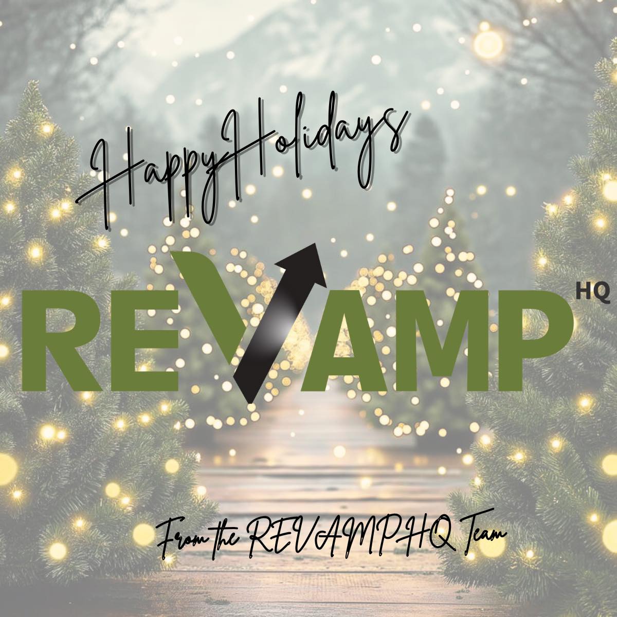 Happy Holidays from Revamp HQ 🎄💪
We’re grateful for our amazing community and the work you put in all year. Enjoy the season, recharge, and get ready to come back stronger.
