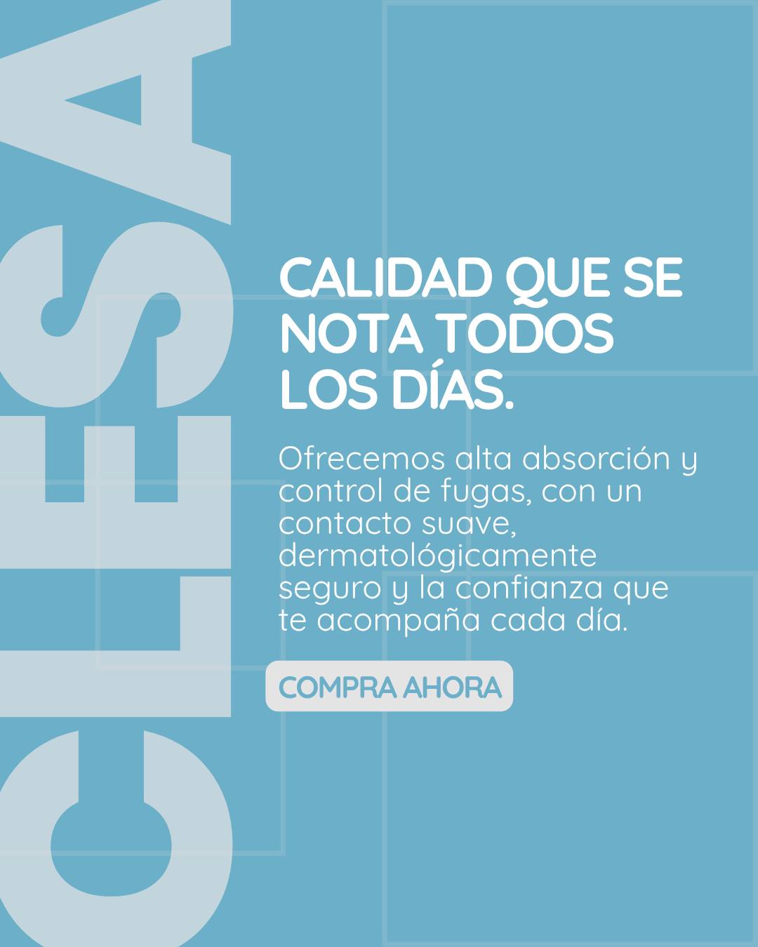 CALIDAD QUE SE NOTA TODOS LOS DÍAS
Clesa es cuidado premium para quienes merecen lo mejor.
✅ Alta absorción y control de fugas
✅ Contacto suave y respirable
✅ Dermatológicamente seguro
✅ Más confianza y dignidad en la rutina diaria
Haz tu pedido por WhatsApp +57 310 365 7888 o escríbenos por DM. Envíos a todo Colombia.
#SomosClesa #CalidadQueDignifica #CuidadoAdulto #AbsorciónAlta #ConfortDiario #Bienestar #CuidadoConAmor #Colombia