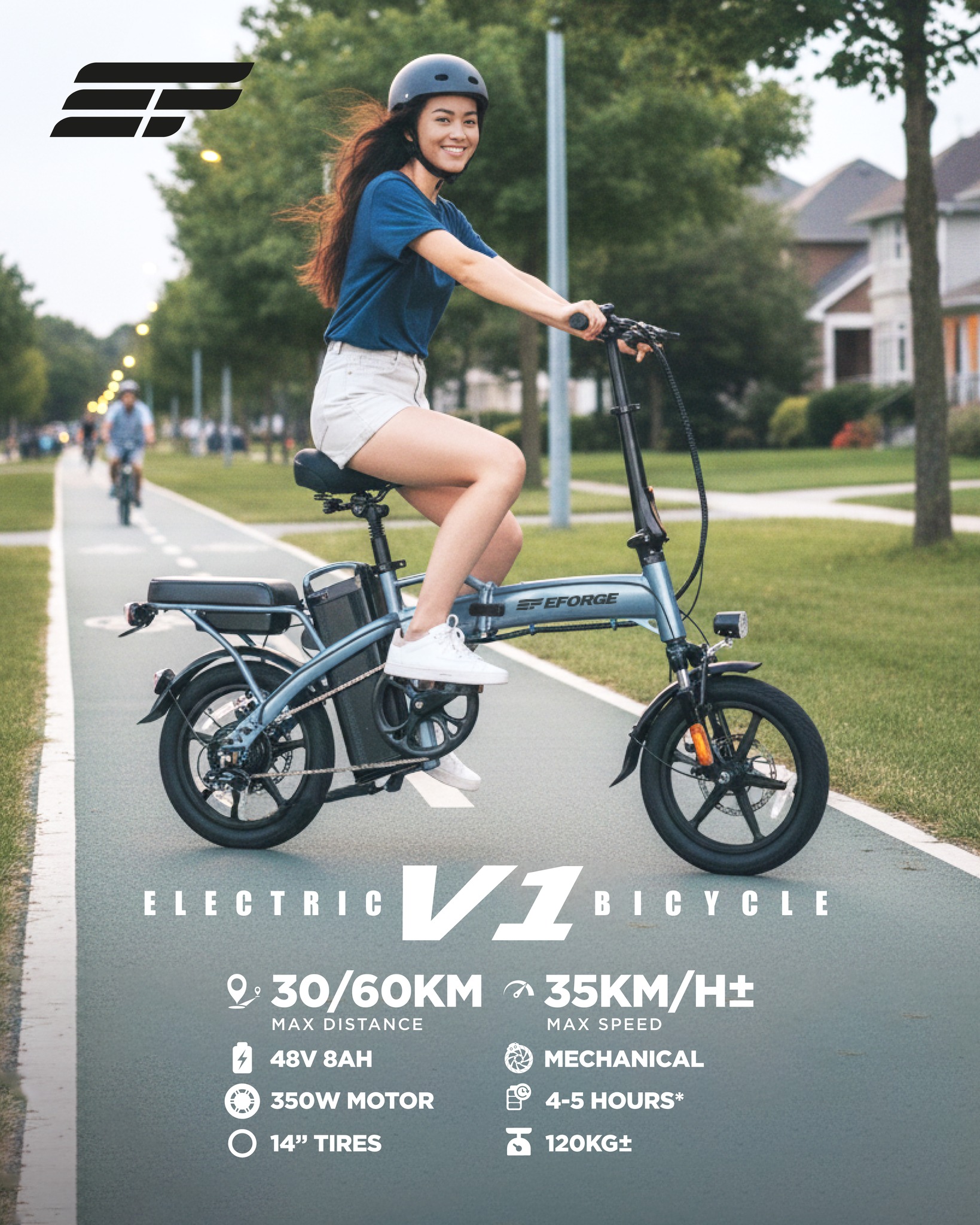 The EFORGE V1 is a foldable, dependable electric bike designed for users who demand compact mobility. Lightweight and easy to store, itโs ideal for students, city riders, and anyone navigating tight spaces with ease.
Visit Our Showrooms Today! ๐ดโโ๏ธ๐ดโก
โจ Why Choose Us?
๐ Free Delivery within Klang Valley
๐ ๏ธ 6-12 Months Warranty
๐๏ธ Installment Plans up to 24 months
๐ณ Debit or Credit card installment options
๐ Opening Hours:
Mon-Sat: 10:30AM - 7:30PM
Sun: 10:30AM - 6PM
๐ EFORGE Petaling Jaya:
No.1-1, Jalan SS26/4, Plaza Mayang, Taman Mayang, 47301 Petaling Jaya, Selangor
https://maps.app.goo.gl/8ZWVKzhxjUqY4Dx56?g_st=ac
๐ WhatsApp https://wa.me/60162088738
๐ EFORGE Kota Kemuning:
C-G-03, Plaza Se Ruang, 8/3, Persiaran Eco Sanctuary, 42500 Telok Panglima Garang, Selangor
https://maps.app.goo.gl/ii9zieJkLZUNyBTs6?g_st=awb
๐ WhatsApp https://wa.me/60162088430
๐จ Weโre looking for DEALERS! Interested? Contact us via WhatsApp!
#eforge #eforgebikes #eforgev1 #escooterlife #ecofriendly #urbanmobility #electric #emobility #electricscootermalaysia #electricscooterlife #electricscooterselfbalancing #electricscooterfun #electricmobility #miniwheels #minimobility #electricbicycle #ebike #ebicycle #electricbikeshop