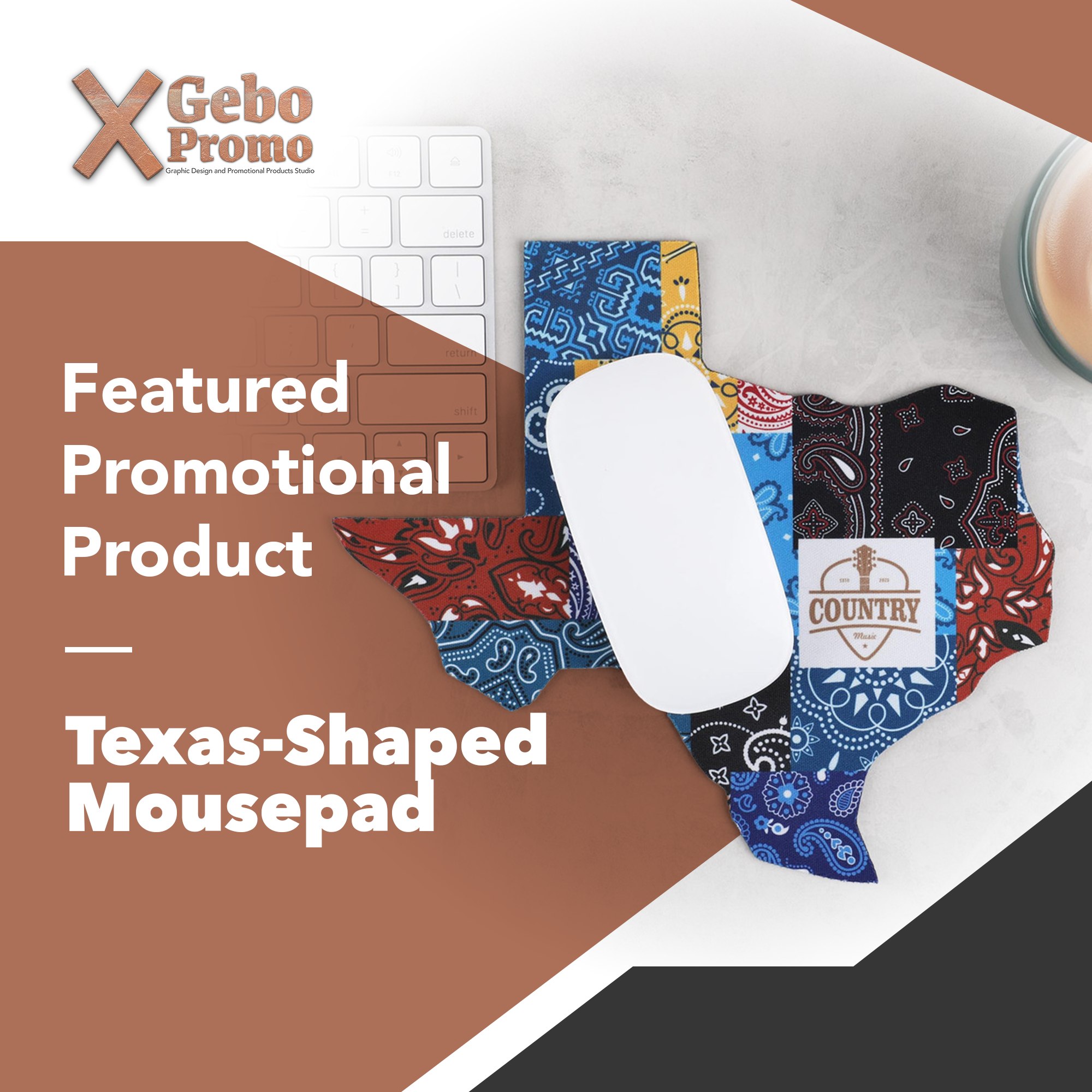 📢 Featured Promotional Product: Texas-Shaped Mousepad
Perfect for desks, home offices, and anyone who loves showing a little Texas pride.
Functional, eye-catching, and made to stand out—just like Texas.🤠
Hashtags:
#TexasPride #CustomMousepad #DeskAccessories #OfficeSwag
#PromotionalProducts #BrandedGear #LoneStarState #atxpride
