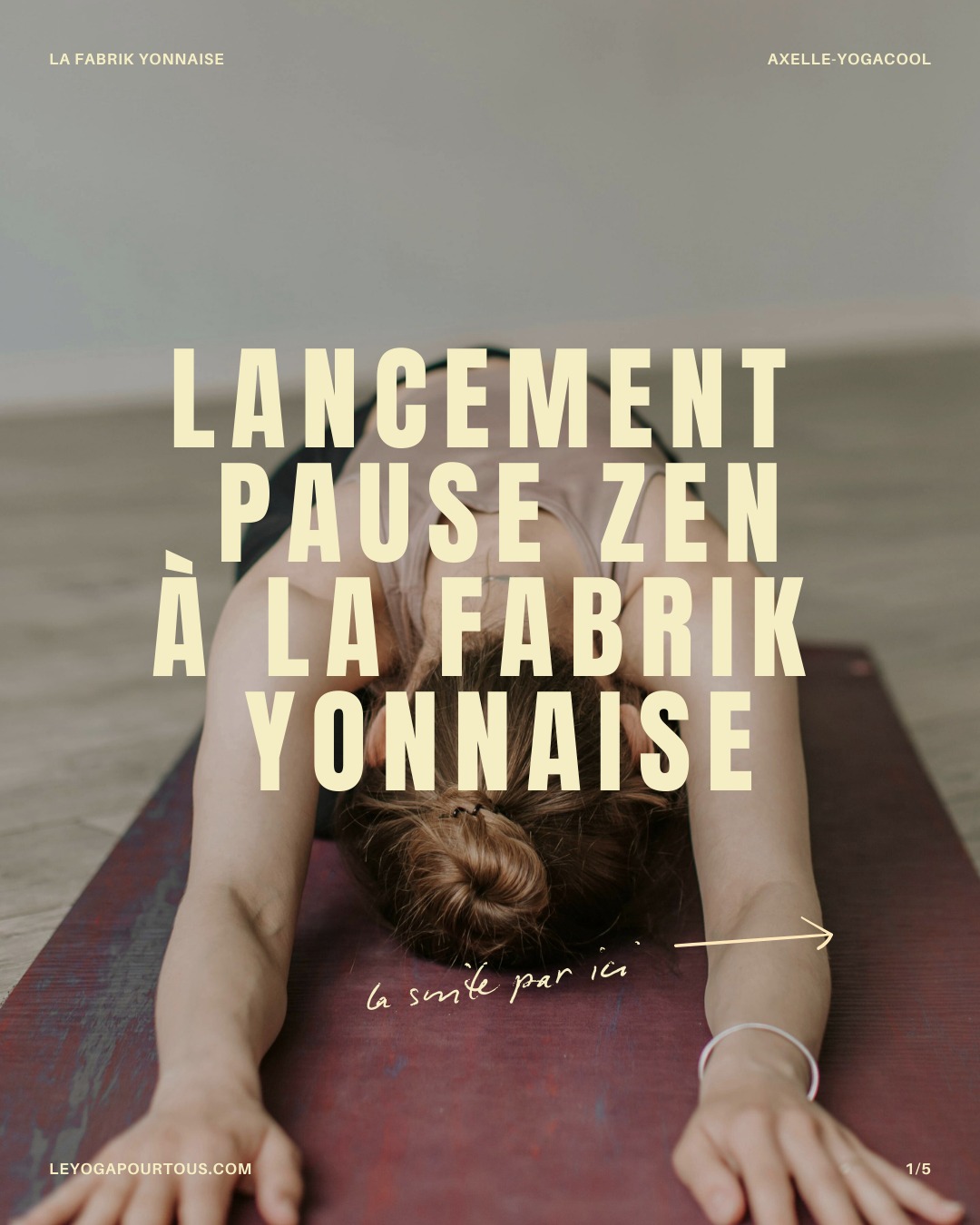 ✨ Save the date ! J-20 avant le début des séances à @lafabrikyonnaise ✨
J’en profite pour vous en dire un peu plus sur le concept des Pauses Zen 🌿
L’idée est née après la naissance de mon fils.
Après quelques mois hors du rythme habituel, le retour à la “vraie vie” a été… intense.
Reprendre le travail, jongler avec les obligations professionnelles, personnelles, les plannings de chacun : un vrai défi.
En tant qu’indépendante, je me suis aussi rendu compte que :
il reste peu de temps pour soi dans la semaine,
les activités de loisirs sont souvent proposées à des horaires peu compatibles avec la vie pro,
et que le besoin de bouger et de rencontrer du monde est bien réel.
À cela s’ajoute une envie forte — et un vrai besoin professionnel — de créer du lien et de réseauter, mais pas forcément dans des cadres très formels ou ultra cadrés.
Je me suis dit que je ne devais clairement pas être la seule dans ce cas.
Quand j’ai découvert l’ouverture de La Fabrik Yonnaise, j’ai contacté Nicolas avec cette idée en tête :
👉 créer un rendez-vous hebdomadaire, pensé pour les salariés, indépendants et entrepreneurs, qui permette de :
faire une activité physique accessible à tous,
prendre une vraie pause dans la journée de travail,
et partager un moment convivial d’échanges avec d’autres pros locaux.
C’est ainsi qu’est née l’idée des Pauses Zen, tous les mardis sur la pause déjeuner 🧘♀️🤝
Un temps pour bouger, respirer, se recentrer… et se connecter autrement.
📅 Lancement le 27 janvier
📍 @lafabrikyonnaise
🕧 12h30 – 13h30
infos et inscription en bio :)
La suite très vite ✨