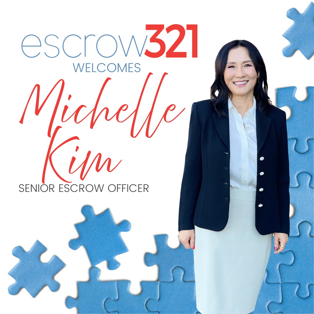 Please join us in welcoming Michelle Kim to the escrow321 team as our newest Senior Escrow Officer 🎉
With over 20 years of escrow experience in Orange County, Michelle brings deep industry knowledge, exceptional professionalism, and a client-first mindset to every transaction. She is known for guiding buyers and sellers through the escrow process with care, clarity, and confidence. Michelle is also bilingual in English and Korean, allowing her to seamlessly support Korean-speaking clients and agents, and she is deeply family-focused, values that align beautifully with our culture at escrow321.
We are so excited to have her expertise and energy on our team. Welcome, Michelle! 💙 @michelle.kim.mk #escrow321 #escrow32fun #escrowofficer #escrowculture #letsopenescrow