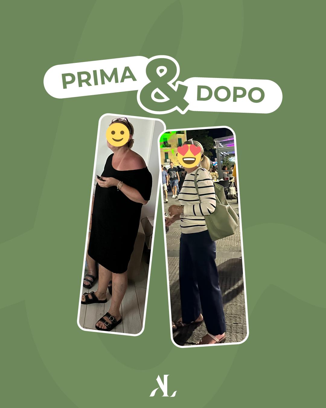 Quando Pina è arrivata nel mio studio era stanca, con dolori ricorrenti e la sensazione di non avere più il controllo sul suo benessere.
Niente magie, niente soluzioni lampo: solo un percorso costruito su misura, passo dopo passo.
La nutrizione può fare tantissimo per migliorare la qualità della tua vita… e Pina ne è la prova.
Vuoi ritrovare anche tu più equilibrio ed energia? Scrivimi: possiamo lavorarci insieme.
⚖️ Il benessere non è rinuncia, ma equilibrio.
📍 Corso Vittorio Emanuele, 146 - Torre del Greco (NA)
#DottssaAnnapaolaLucà #BiologaNutrizionista #NutrizioneConsapevole #RicomposizioneCorporea #EquilibrioAlimentare #SenzaRinunce #BenessereFlessibile #MangiareSano