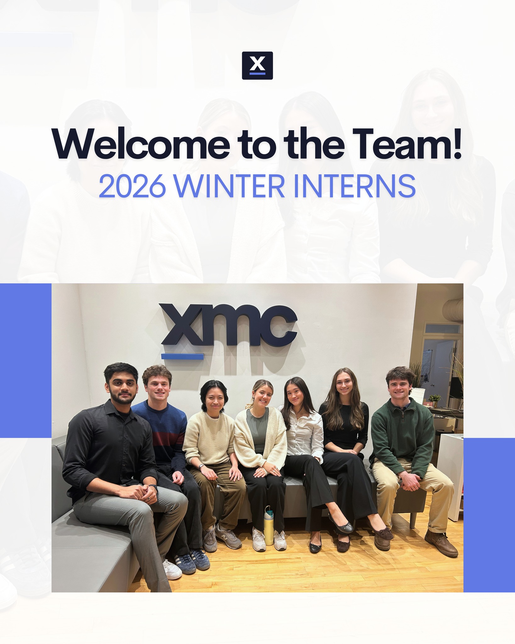 Welcome to XMC!
Our 2026 Winter Interns are officially here, and we’re excited to kick off the season together.
#eXperienceIsEverything #eXperientialMarketing