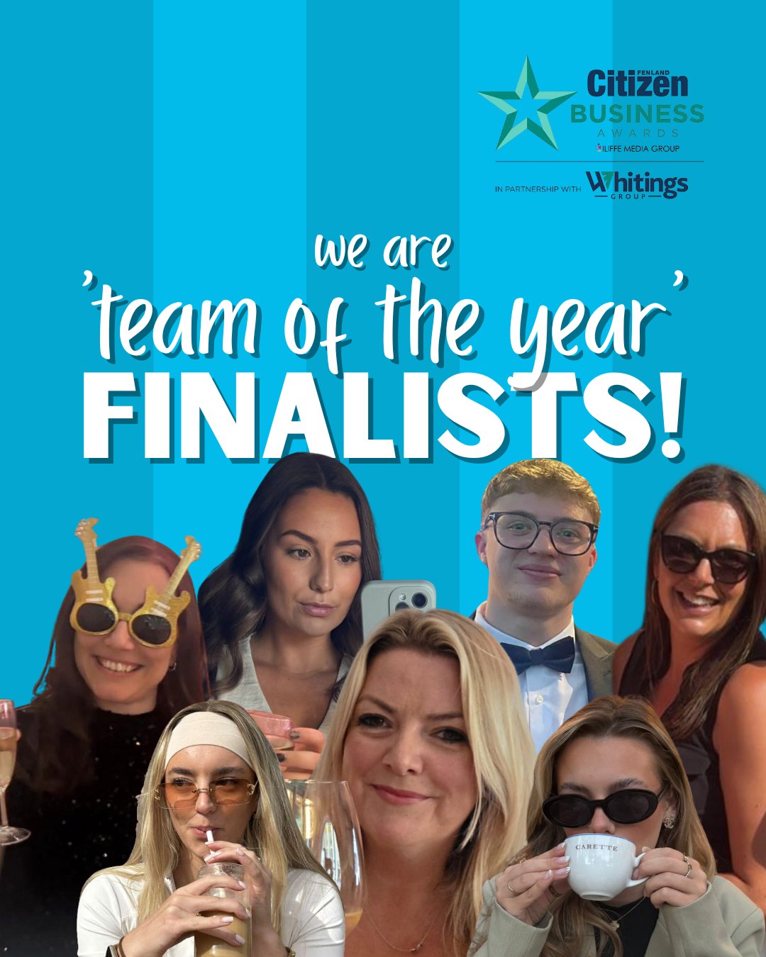 We are so pleased to announce that we are FINALISTS for The Fenland Business Awards 'Team of the Year'!! 🍾
#marketingagency #fenlandbusinessawards #fenlandmarketing
