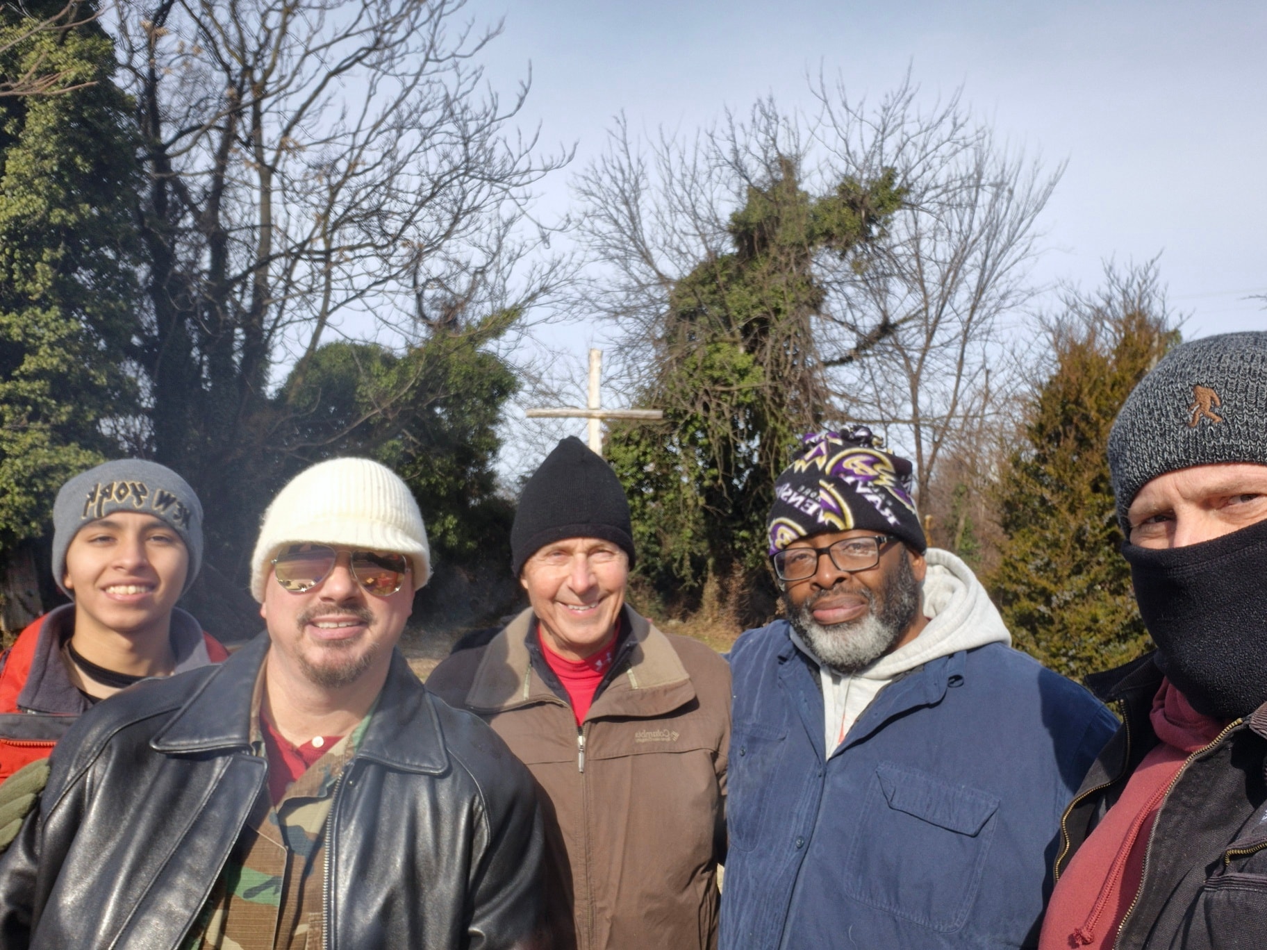 It was 12 degrees when we arrived, but God allowed us to be His hands and feet today, in spite of the weather! To God be the Glory! The pictures reflect a small amount of the gratitude for our team being in the community today.