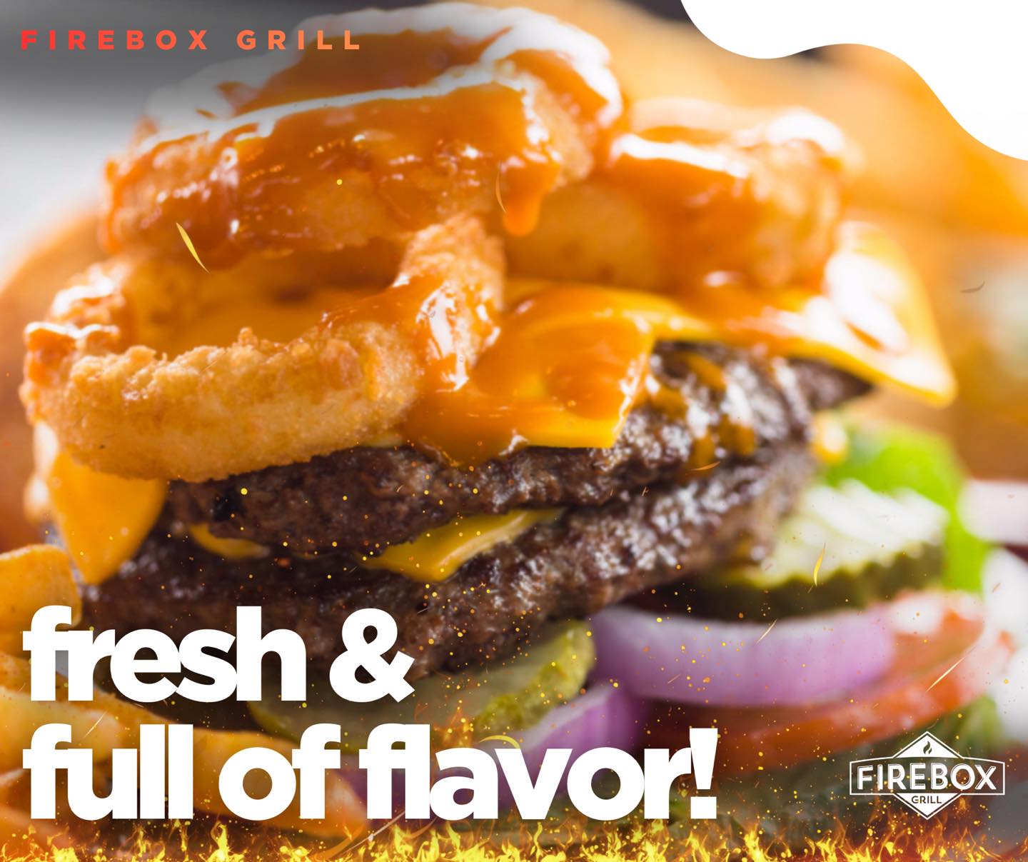 Who’s hungry?? We’ve got ya covered! Come and enjoy a hot and delicious 100% angus beef burger with melted American cheese on a buttered and lightly toasted bun! We’re here till 8:30pm! Drive thru or dine in!
.
.
.
.
.
#FireboxGrill
#Firebox
#BuiltForFire
#GrillLife
#LiveFireCooking
#BackyardGrilling
#BurgerNight
#BurgerLovers
#SmashBurgers
#BurgerGoals
#JuicyBurgers
#FlameGrilled
#Chattanooga
#ChattEats
#ChattanoogaFood
#ChattFoodies
#Nooga
#TennesseeEats