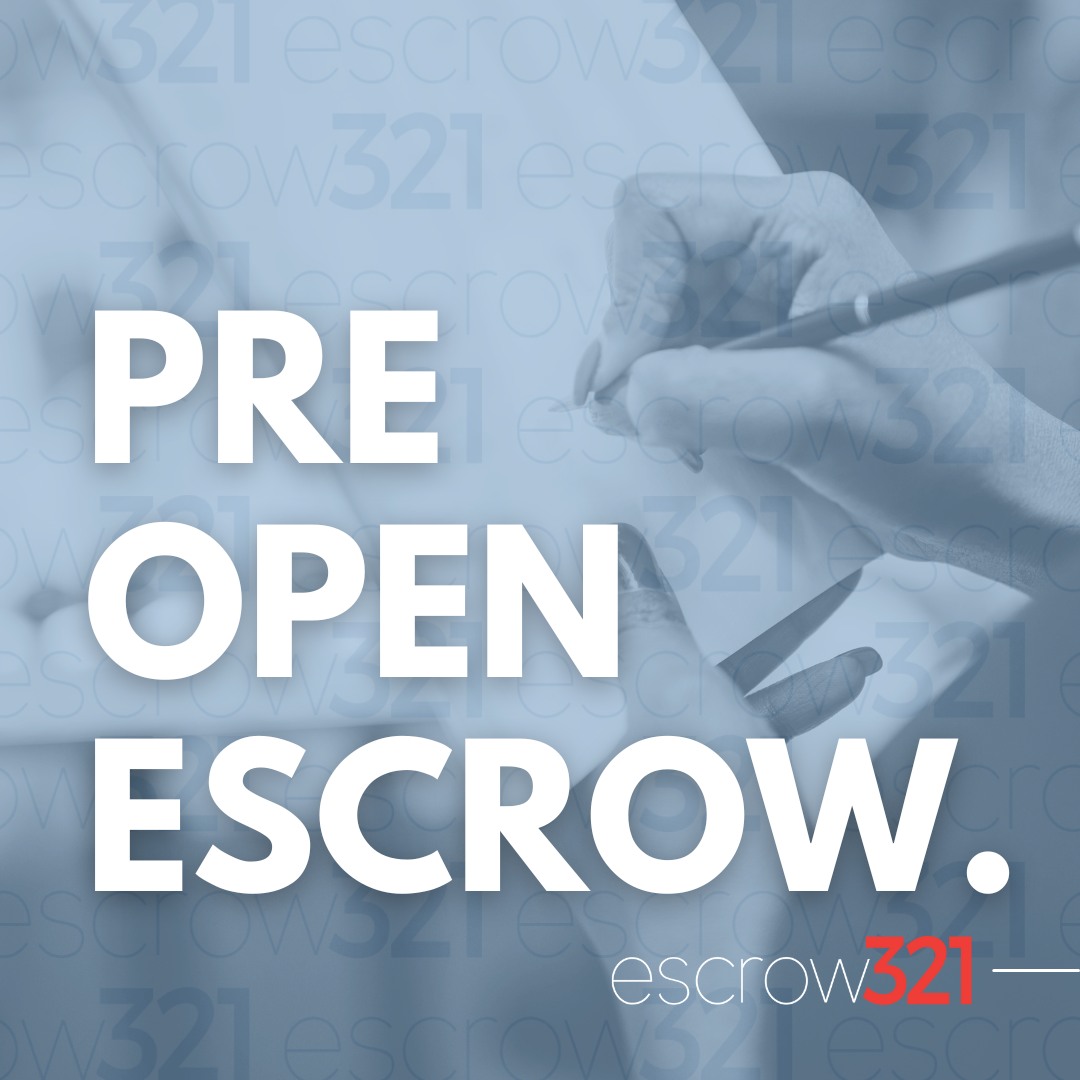 🧠Thinking ahead can make all the difference.
Pre-opening escrow allows time to review key details, gather information, and 🚩flag potential issues before the clock is ticking, helping transactions stay on track from the very beginning.
This proactive step can help identify things like title or lien considerations, insurance or zoning concerns, HOA costs, and city requirements early, reducing surprises later in the process. ✨
📩Contact our team to see how pre-opening can better support your transaction. #escrow321 #letsopenescrow #easyasdonewith321