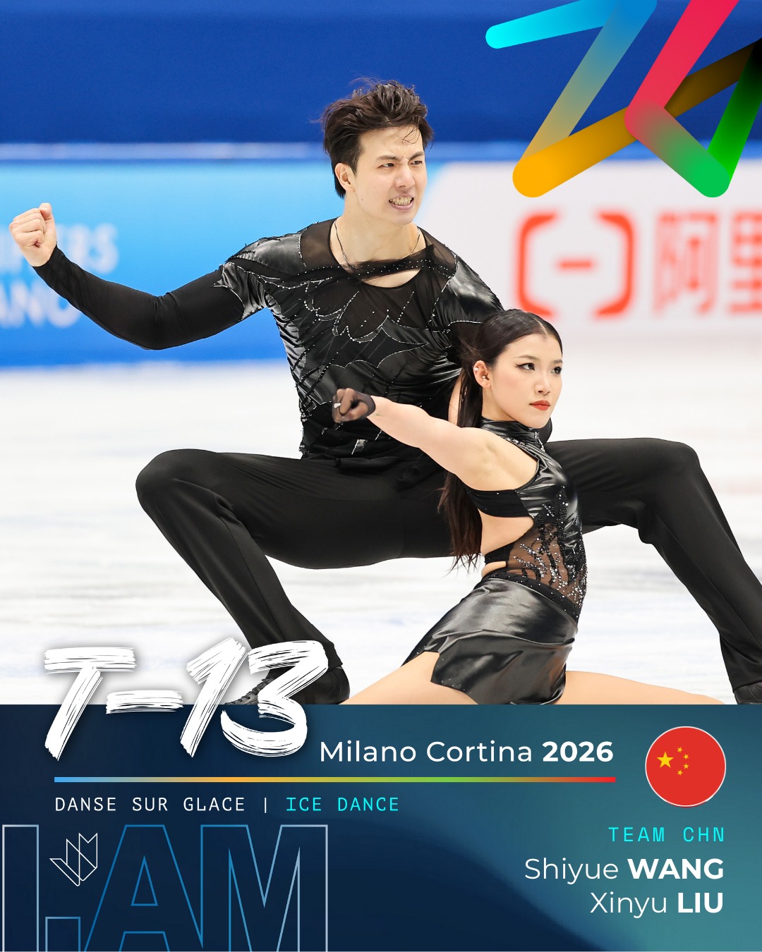 Plus que 13 jours avant les événements de danse sur glace aux Jeux olympiques d'hiver!
Rencontrez les athlètes I. AM qui seront à #MilanoCortina2026 ✨ Shiyue Wang & Xinyu LIU ✨
📍 Représentent: la Chine 🇨🇳
🤝 Patinent ensemble depuis: 2013
✨ Expériences olympiques: PyeongChang 2018 (22es), Pékin 2022 (12es)
📺 Voyez-les en action les 9 et 11 février pour la danse rythmique et pour la danse libre! La Chine est également qualifiée pour l’événement par équipes qui débutera le 6 février!
//
13 days to go to the Ice Dance event at the Olympic Games in Milano-Cortina!
Introducing I. AM’s #MilanoCortina2026 Olympians ✨Shiyue Wang & Xinyu LIU ✨
📍 Representing: China 🇨🇳
🤝 Teamed up in: 2013
✨Olympic appearances: PyeongChang 2018 (22nd), Beijing 2022 (12th)
📺 Tune in February 9 & 11 for the rhythm and free dance! Team China is also qualified for the Figure Skating Team Event starting on February 6th!
@shiyue_wang21
📸 @robinritossphotography