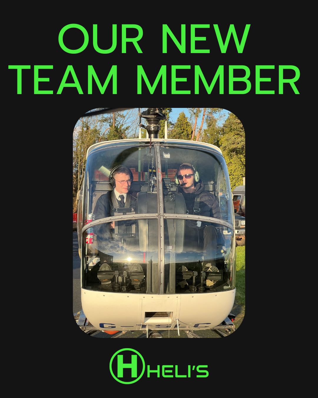 Welcome to the team, Charlie 🚁
Meet our newest instructor! He’s settling into life at H-Helis, getting stuck into training and learning the ropes with Arnie. There’s more to come before he officially joins the team page, but you’ll be seeing plenty of him very soon. Watch this space...
#HHelis #HelicopterTraining #StaffordshireAviation