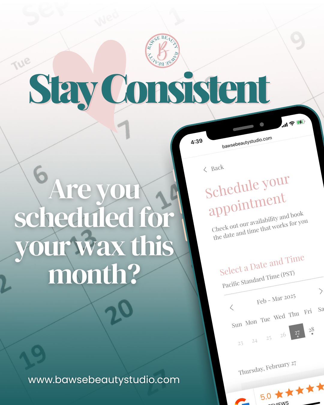 Consistency is the real glow-up.
Monthly appointments aren’t extra—they’re how you avoid ingrowns, reduce irritation, and keep results smooth long-term.
If it’s been on your to-do list, this is your reminder.
Future you will thank you.
✨ Book ahead. Stay consistent. Move like a Bawse.
🔗 Schedule your appointment now.