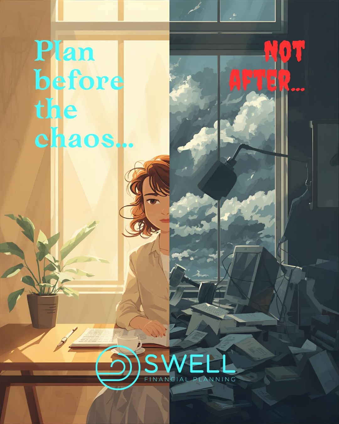 The best time to make a #financialplan isn’t when something goes wrong.
It’s now.
Most people wait for a trigger:
• a scare
• a setback
• a shock
By then, decisions are rushed and options are limited.
Real planning happens before the chaos —
when life is calm, choices are open, and you’re in control.
And it’s not just about protecting against the bad stuff.
A plan also helps you say yes to the good:
• opportunities
• flexibility
• freedom
Nothing has to be broken to get your finances sorted.
The best time to plan is now.