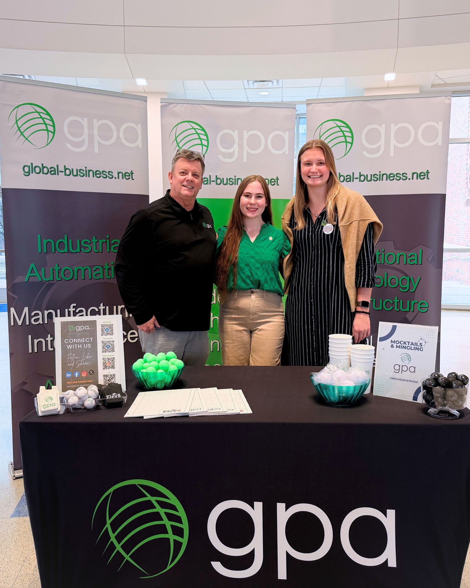 FOUR Chances to Connect with Amazing Students in ONE Week? Count us in!!
This week, GPA had the privilege of connecting with incredible students across not one, but four career development events.
To start off the week, GPA attended the @latechcoes Mocktails and Mingling event, connecting with engineering and science students through meaningful conversations and professional networking.
On Wednesday, GPA joined the @latechcareerctr Spring Career Fair, where we had the opportunity to meet students exploring future career paths and share more about life and growth at GPA.
Later that afternoon, our team went head to head with students at the @latechinnovation Partner Game Night. The evening was full of friendly competition, great snacks, a very intense round of Headbandz, and even better conversations.
To close out the week, GPA attended the @latechbusiness employer reception, where our administrative team connected with business students, shared insights into non technical career paths at GPA, and discussed how diverse skill sets support digital transformation across industries.
Events like these remind us why early connections matter. We are grateful for the chance to engage with the next generation of talent and look forward to continuing these conversations throughout the year. GO DAWGS!
#NextGenTalent #MeetTheFuture #CampusConnections