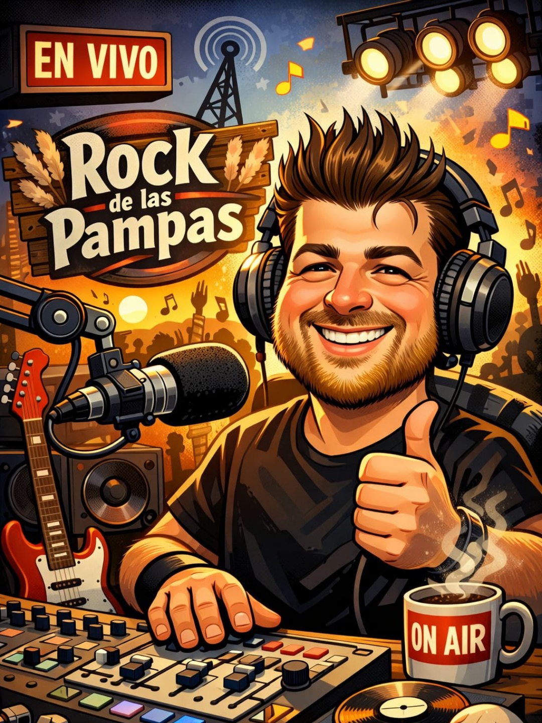 🎸🎨 Rock de las Pampas también se sube a la tendencia.
Nuestro conductor ya pasó por la IA y el resultado habla por sí solo 😄
Porque el rock también sabe reinventarse, jugar y estar al día… sin perder identidad!
🎙️ Rock de las Pampas, un programa con mirada propia, música que cruza generaciones y una voz que conoce el camino.
Con la conducción del genio de @valencuneo_locutor
📻 Si querés sumar este programa a tu grilla y llevar rock con personalidad a tu radio,
💬 consultanos y te contamos cómo tenerlo al aire.
Ingresá en nuestra web : 🌐prsaudio.com.ar