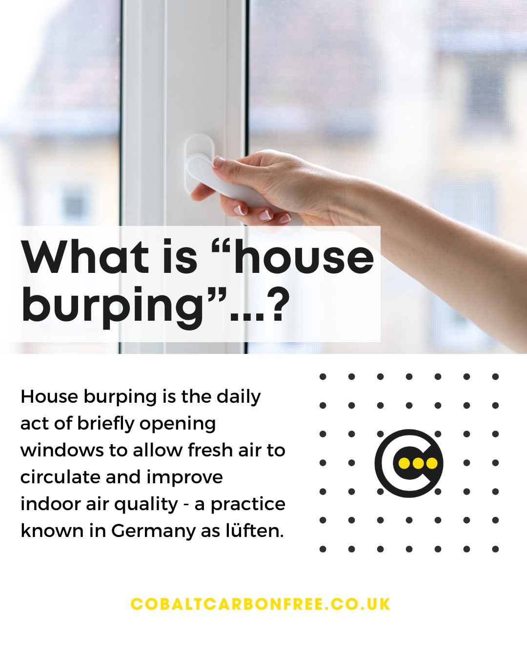 The latest trend of "house burping" might not sound very appealing, but short bursts of fresh air is one of the most effective ways of improving your home's health.
Opening your windows each morning - even in winter - allows stale, humid air to escape and fresh air to circulate through your home. This helps reduce condensation, lowering the risk of damp and mould - a common issue during colder months.
Regular ventilation also improves indoor air quality by clearing airborne particles, which can help reduce the spread of colds and flu. Fresher air can improve sleep, reduce musty smells, and make your home feel lighter and healthier overall.
This is a health trend that is worth the hype!
#houseburping #energyefficiency #healthyhabits #comfortablycoolhomes #insulationexperts #HealthyHome