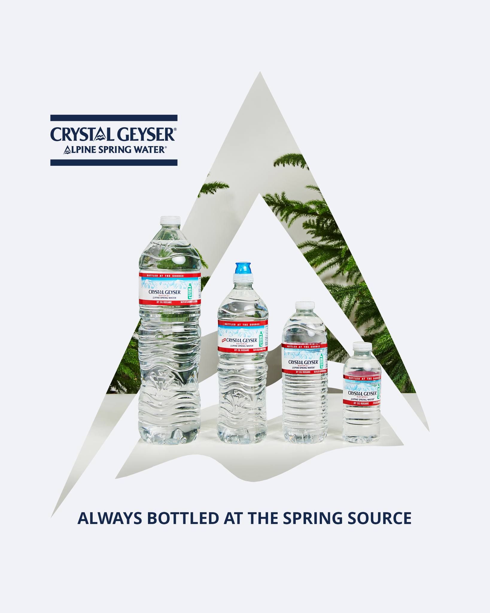 Our water comes from the spring source. 💧
And that’s where it always begins. 🏔️
#CrystalGeyser #AlpineSpringWater #BottledAtTheSpringSource #StayHydrated