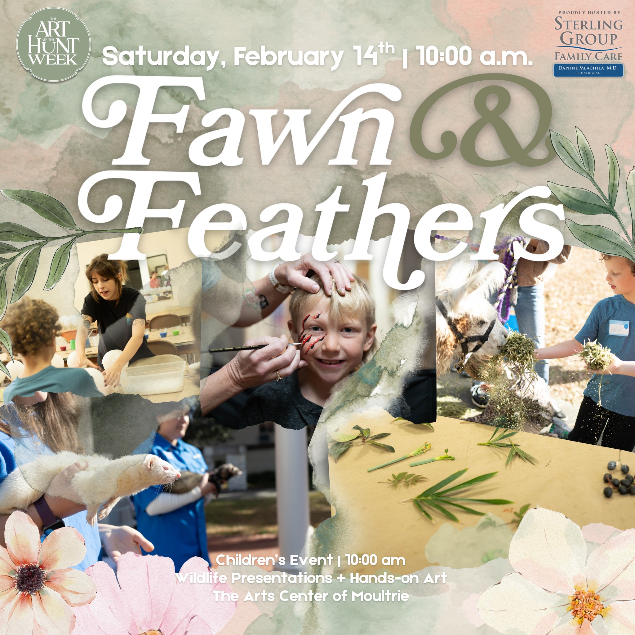 DON'T FORGET: Fawn and Feathers is THIS WEEKEND! 🎉🌿🎨
And you still have time to get tickets for just $15 per child! Enjoy a morning of hands-on art, a special visit from our friends at @chehawparkandzoo, craft stations, face painting, and MORE! This event is great for kids of all ages, and supports a great cause. Funds raised from this event help support @moultriearts -- its a win-win!
Get your tickets here: 🔗 https://bit.ly/4qwIvaL