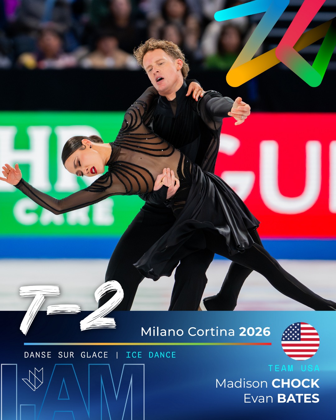 Plus que 2 jours avant le début officiel des épreuves de danse sur glace aux Jeux olympiques d’hiver! 🚀⛸️
Rencontrez les athlètes I. AM qui seront à #MilanoCortina2026 ✨Madison Chock & Evan Bates ✨
📍 Représentent: les États-Unis 🇺🇸
🤝 Patinent ensemble depuis: 2011
✨Expériences olympiques: Vancouver 2010 (Evan - 14e), Sotchi 2014 (8es), PyeongChang 2018 (9es), Pékin 2022 (4es)
📺 Voyez-les en action les 9 et 11 février pour la danse rythmique et pour la danse libre!
//
Only 2 days left until the ice dancing events officially begin at the Winter Olympic Games! 🚀⛸️
Introducing I. AM’s #MilanoCortina2026 Olympians ✨Madison Chock & Evan Bates ✨
📍 Representing: United States of America 🇺🇸
🤝 Teamed up in: 2011
✨Olympic appearances: Vancouver 2010 (Evan - 14th), Sochi 2014 (8th), PyeongChang 2018 (9th), Beijing 2022 (4th)
📺 Tune in February 9 & 11 for the rhythm and free dance!
📸 Danielle Earl Photography
@madisonchock @evan_bates